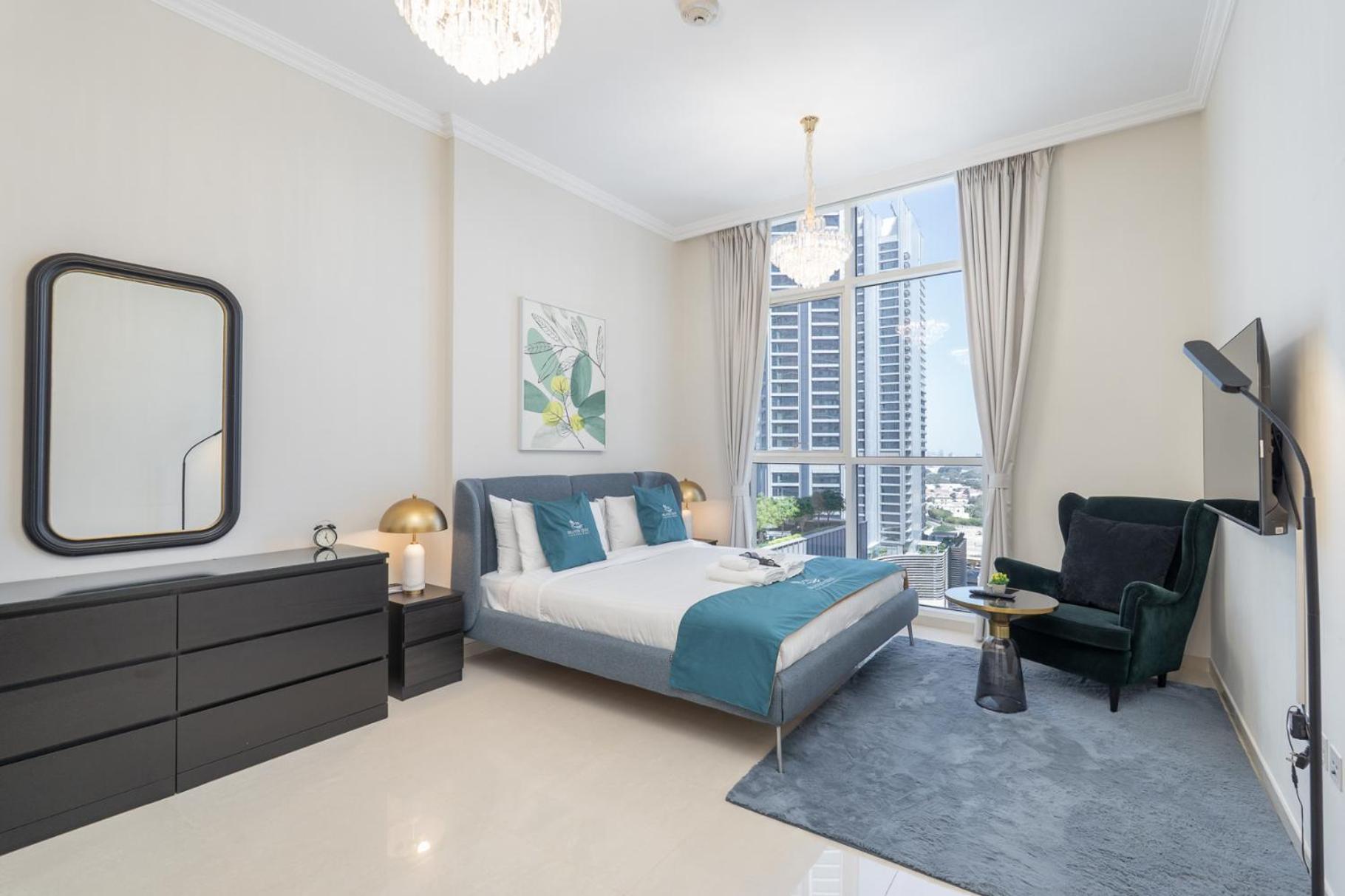Apartment Heaven Crest Downtown - And 1 Bedroom 2 Minute Walk To Mall And Burj Khalifa *