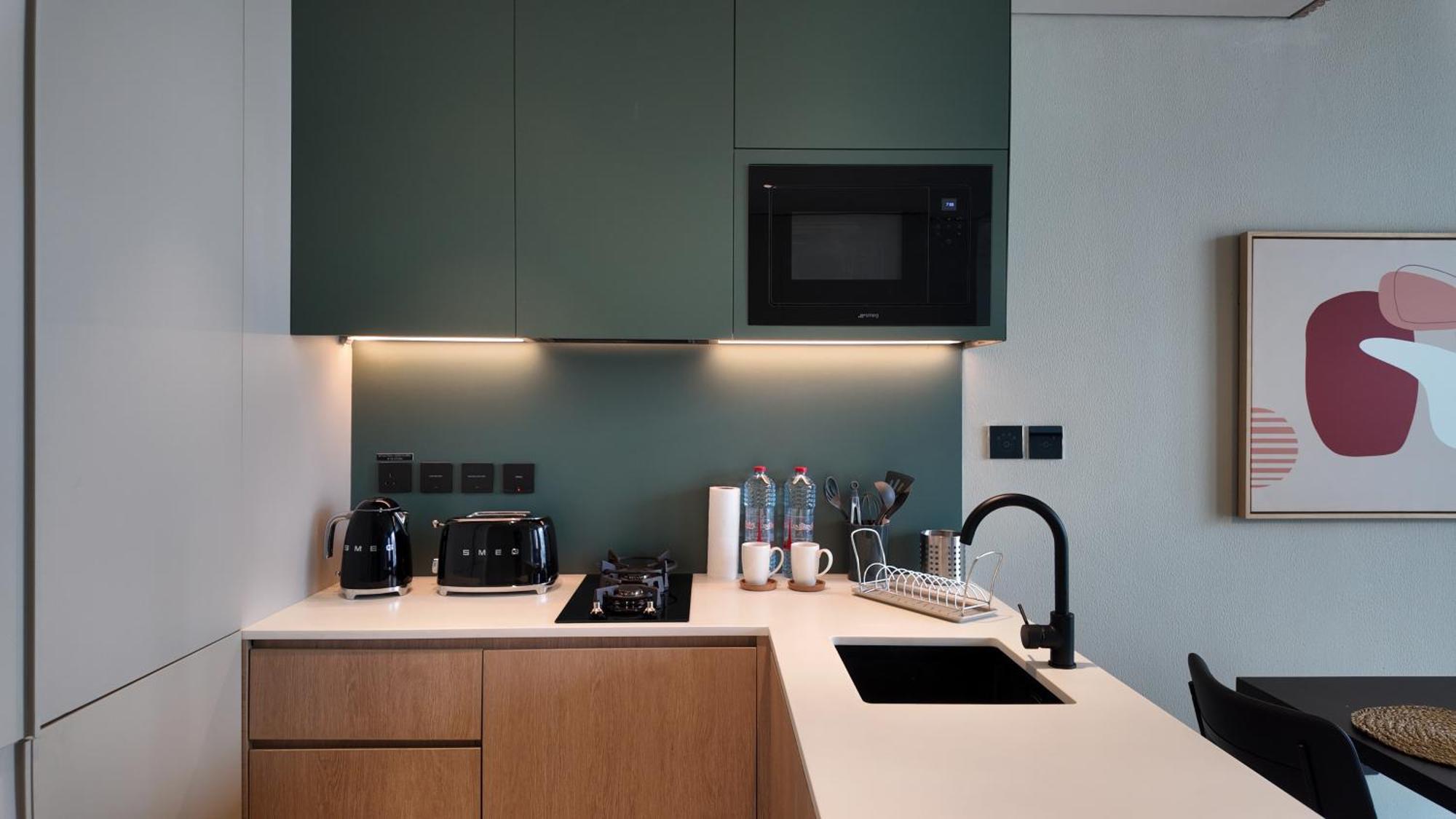 Appartement Simply Comfort At Upside Living Burj View 10 Min To Dt