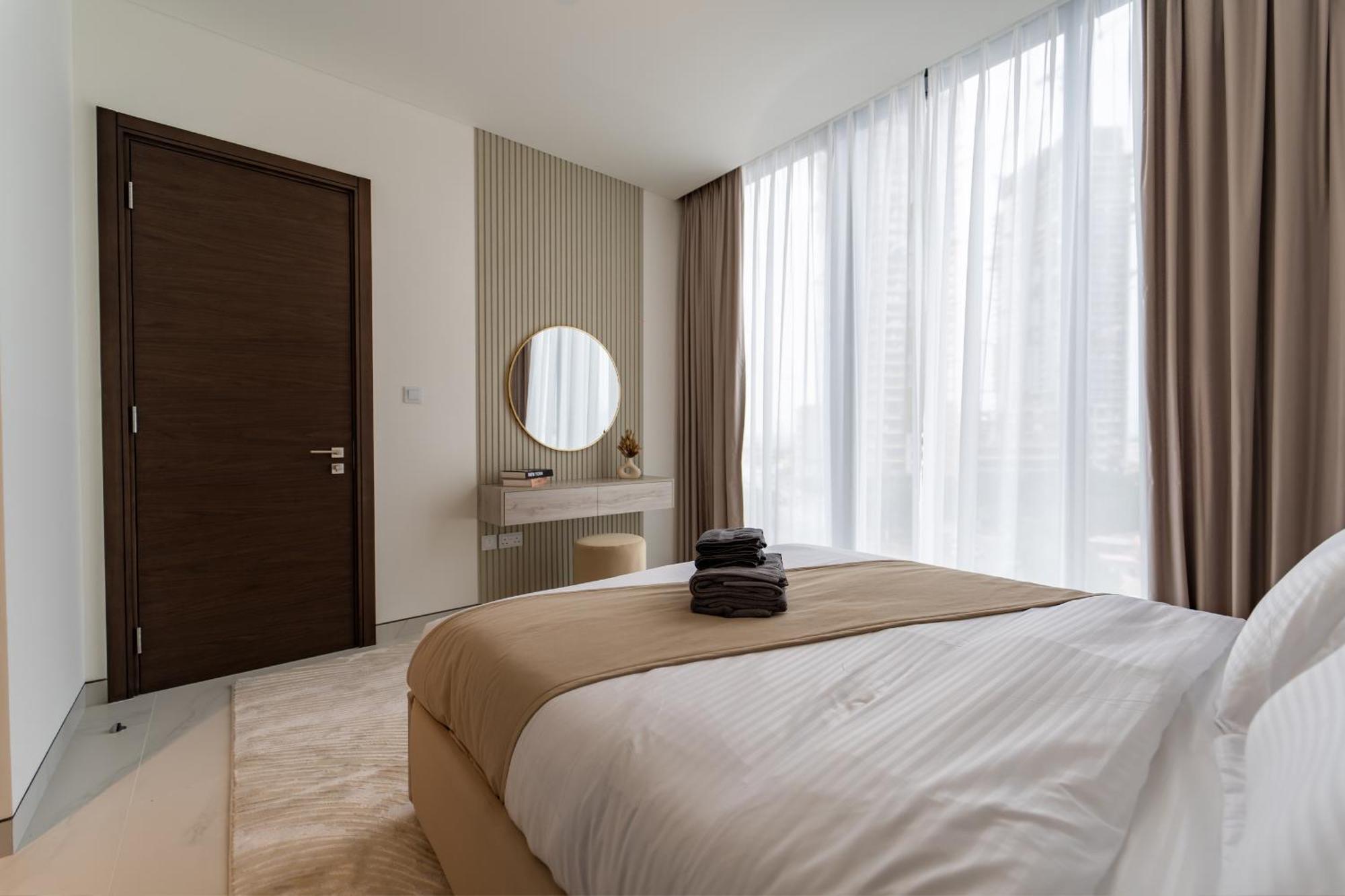 Modern 1br In Creek Vistas Grande, Burj Khalifa View Apartamento