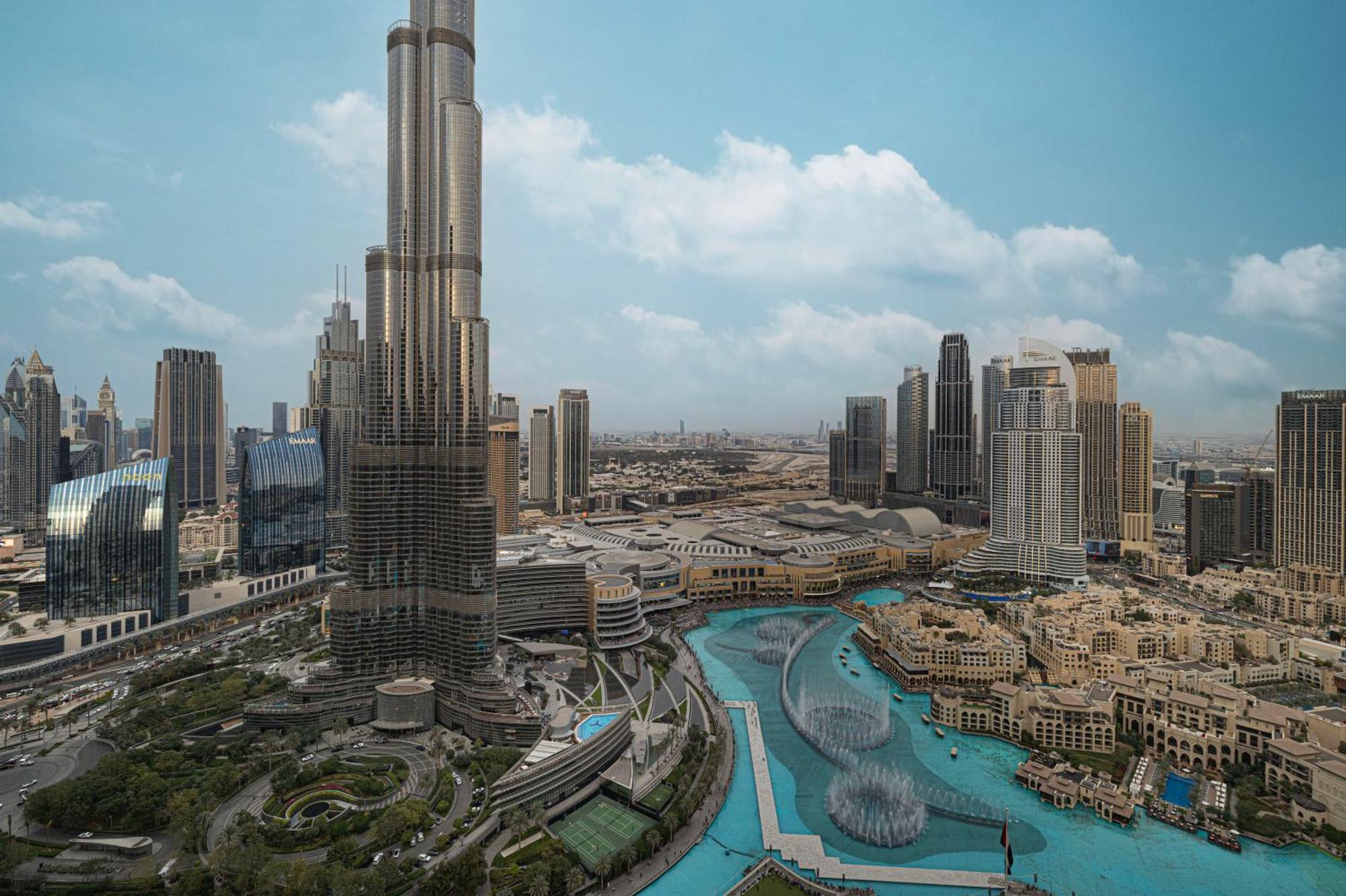 Luxury High Floor Burj Khalifa And Fountain View 5 Minute Walk Mall Dubaï