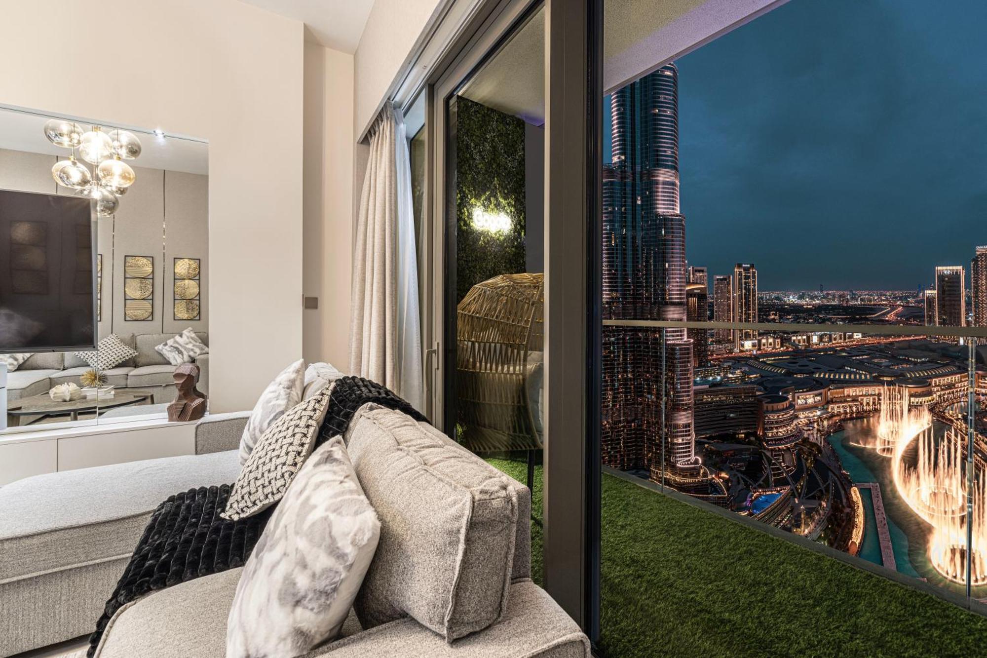 Appart hôtel Luxury High Floor Burj Khalifa And Fountain View 5 Minute Walk Mall *
