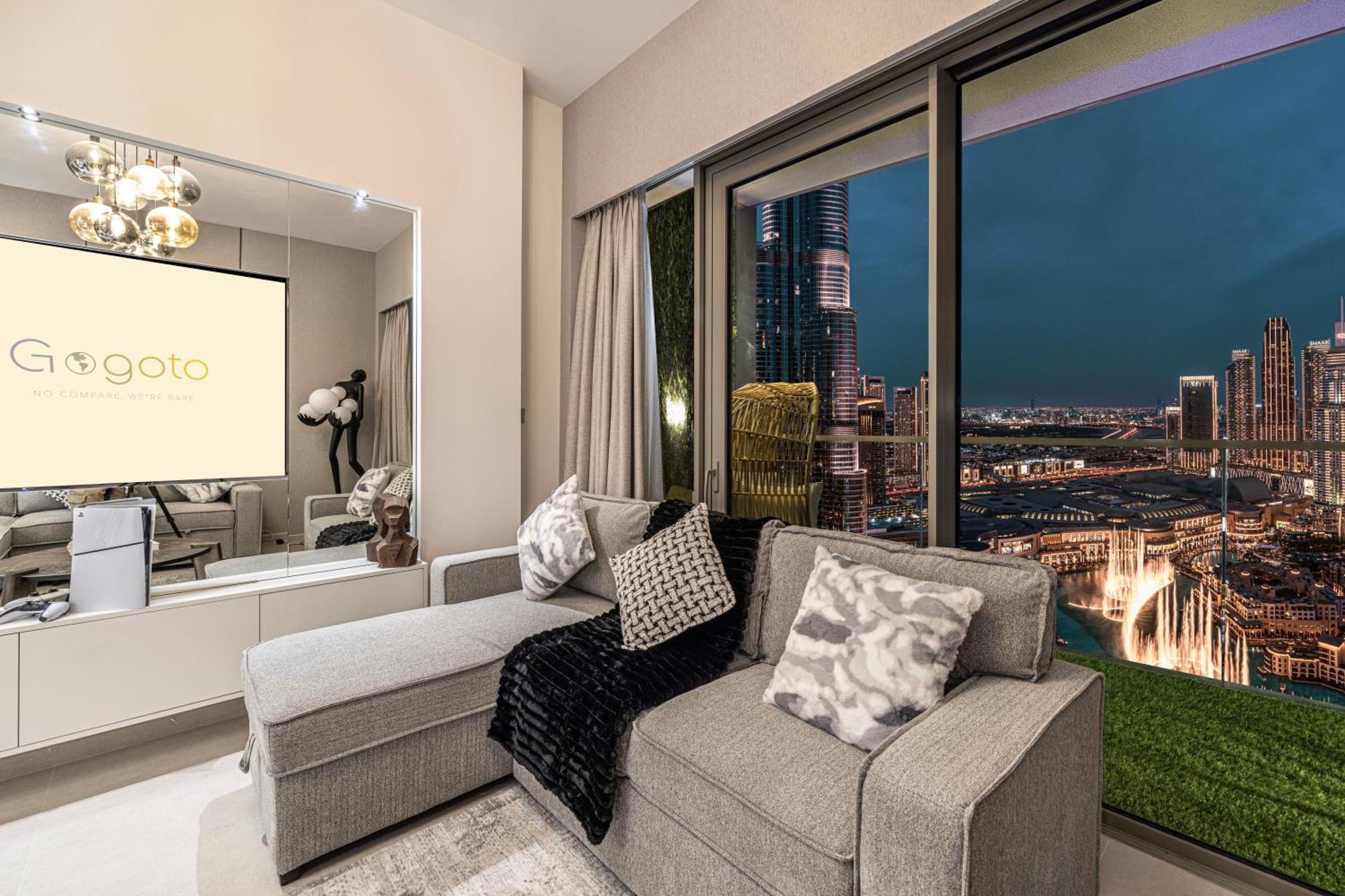 Appart hôtel Luxury High Floor Burj Khalifa And Fountain View 5 Minute Walk Mall *