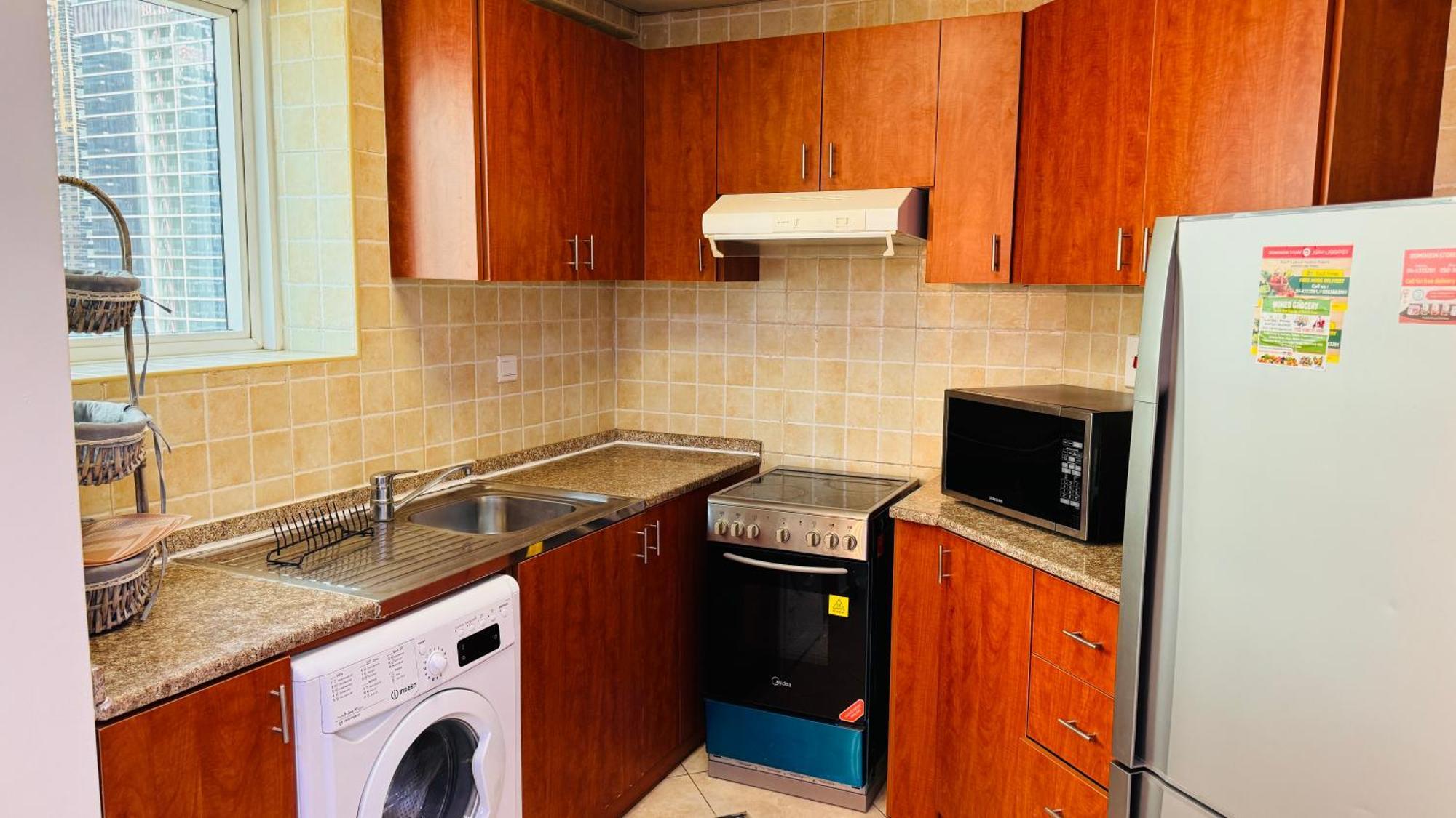 2bhk For Rent Furnished In Jlt With View 10min Walk Dmcc Metro Station Appartement Dubaï
