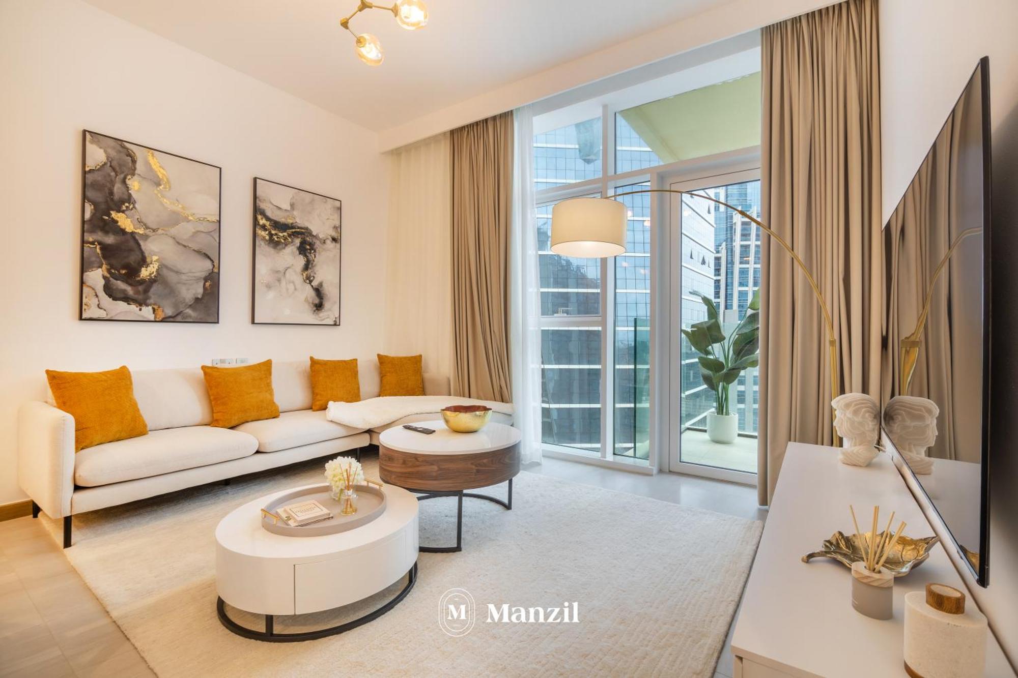 Appartement Elegant 1br In Urban Oasis Near Mall