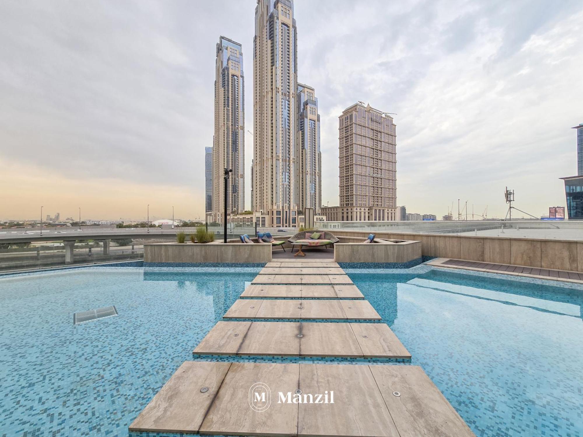 Elegant 1br In Urban Oasis Near Mall Appartement