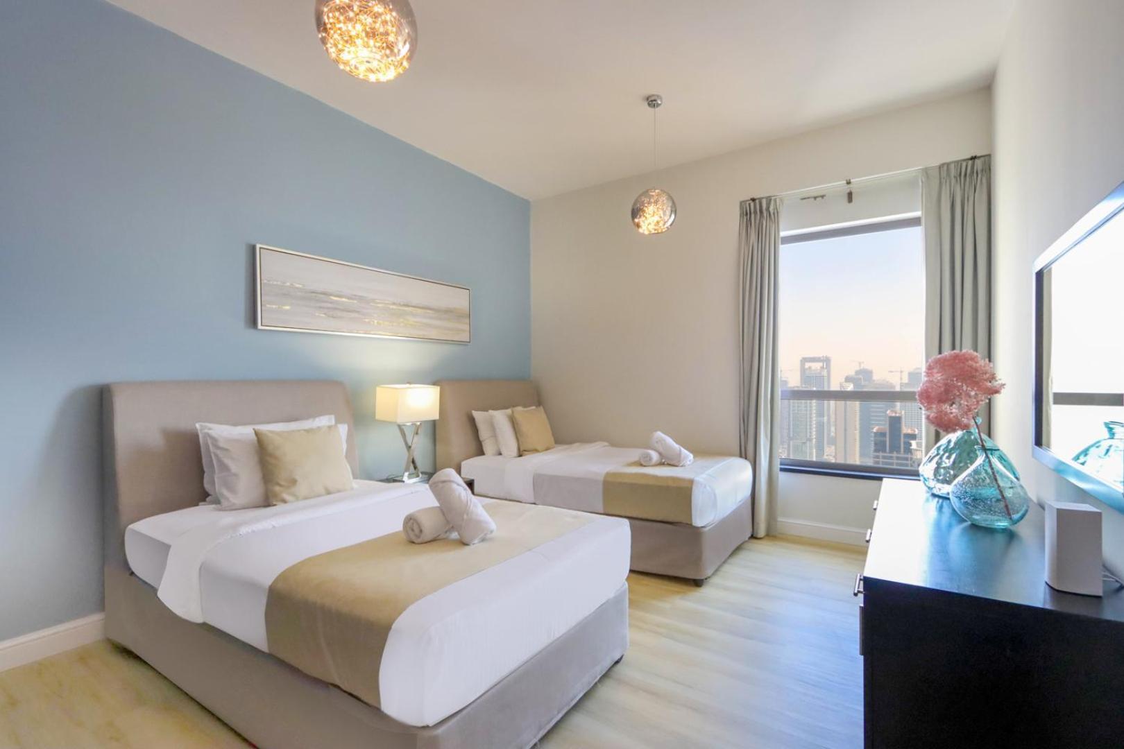 Livbnb - High Floor 2b With Marina View Walk To * Dubai
