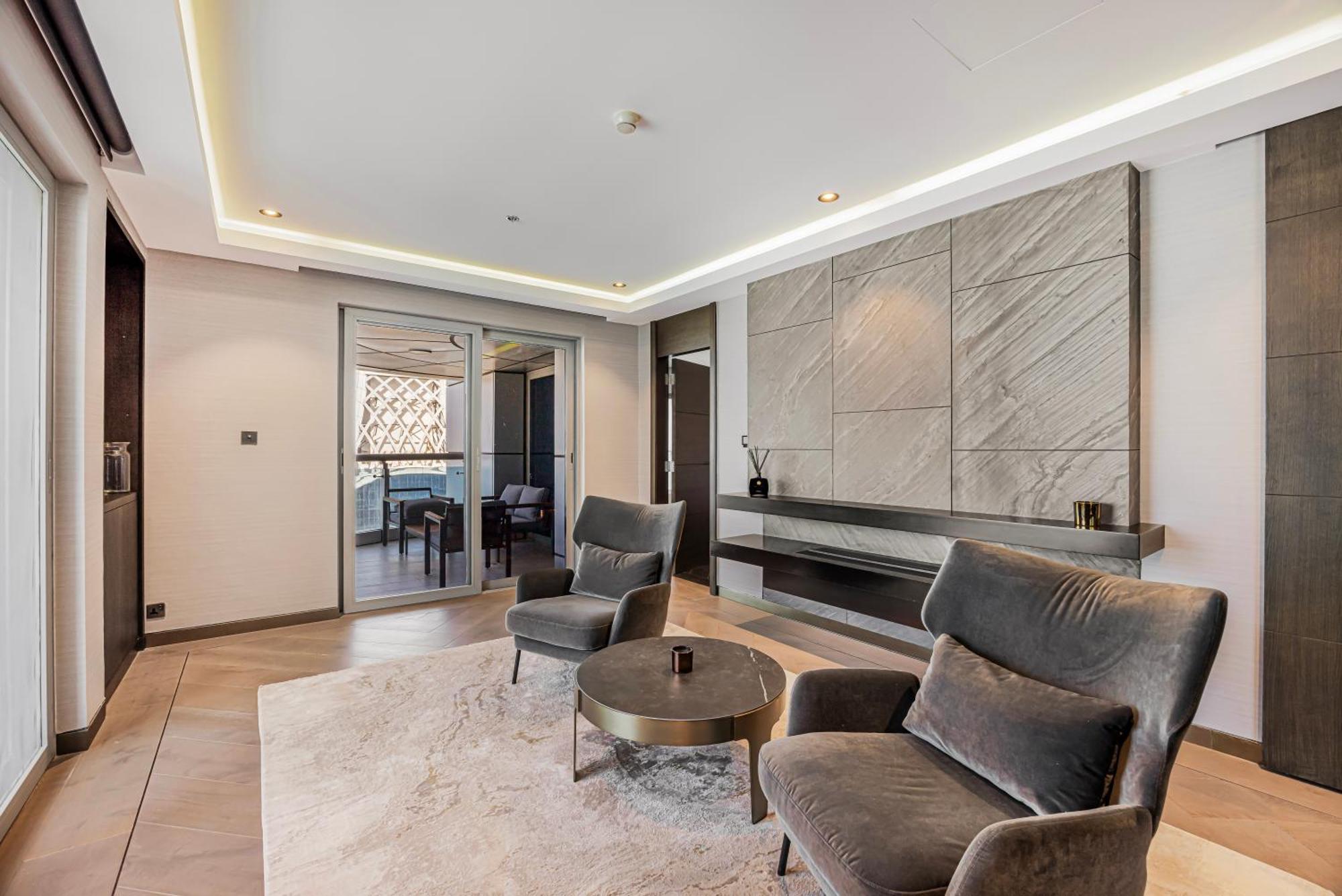Lägenhet Daniels 3br At Princess Tower With Full Palm Jumeirah View Dubai