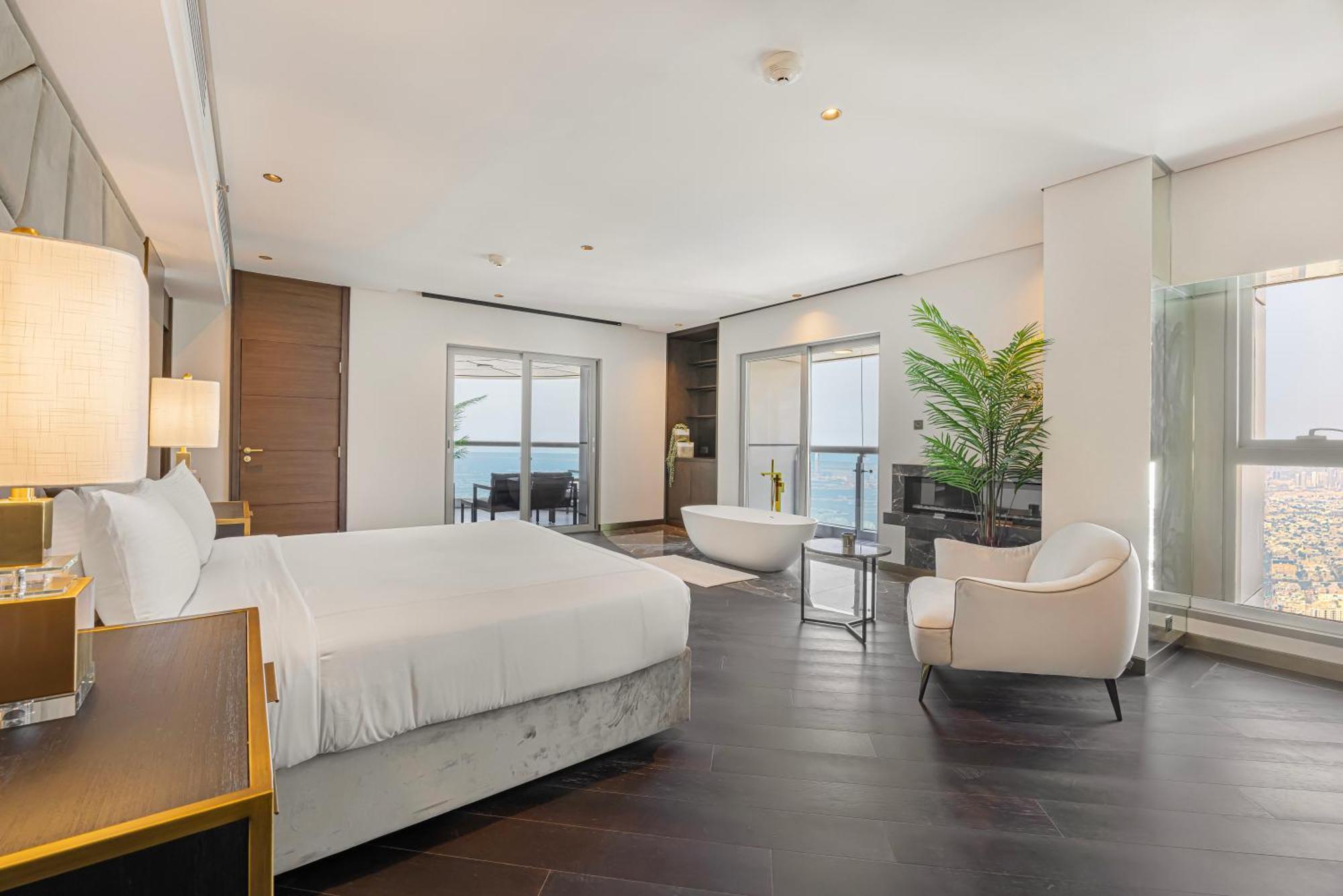 Daniels 3br At Princess Tower With Full Palm Jumeirah View Lägenhet Dubai