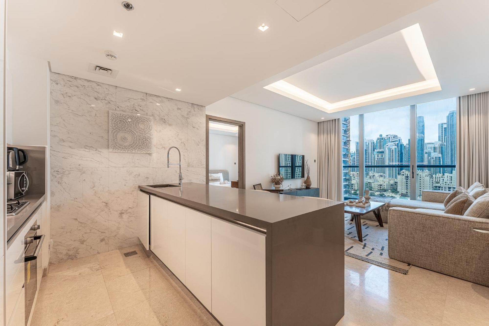 Havn - 1 Bed In Sterling East, Burj Khalifa View * Dubaï