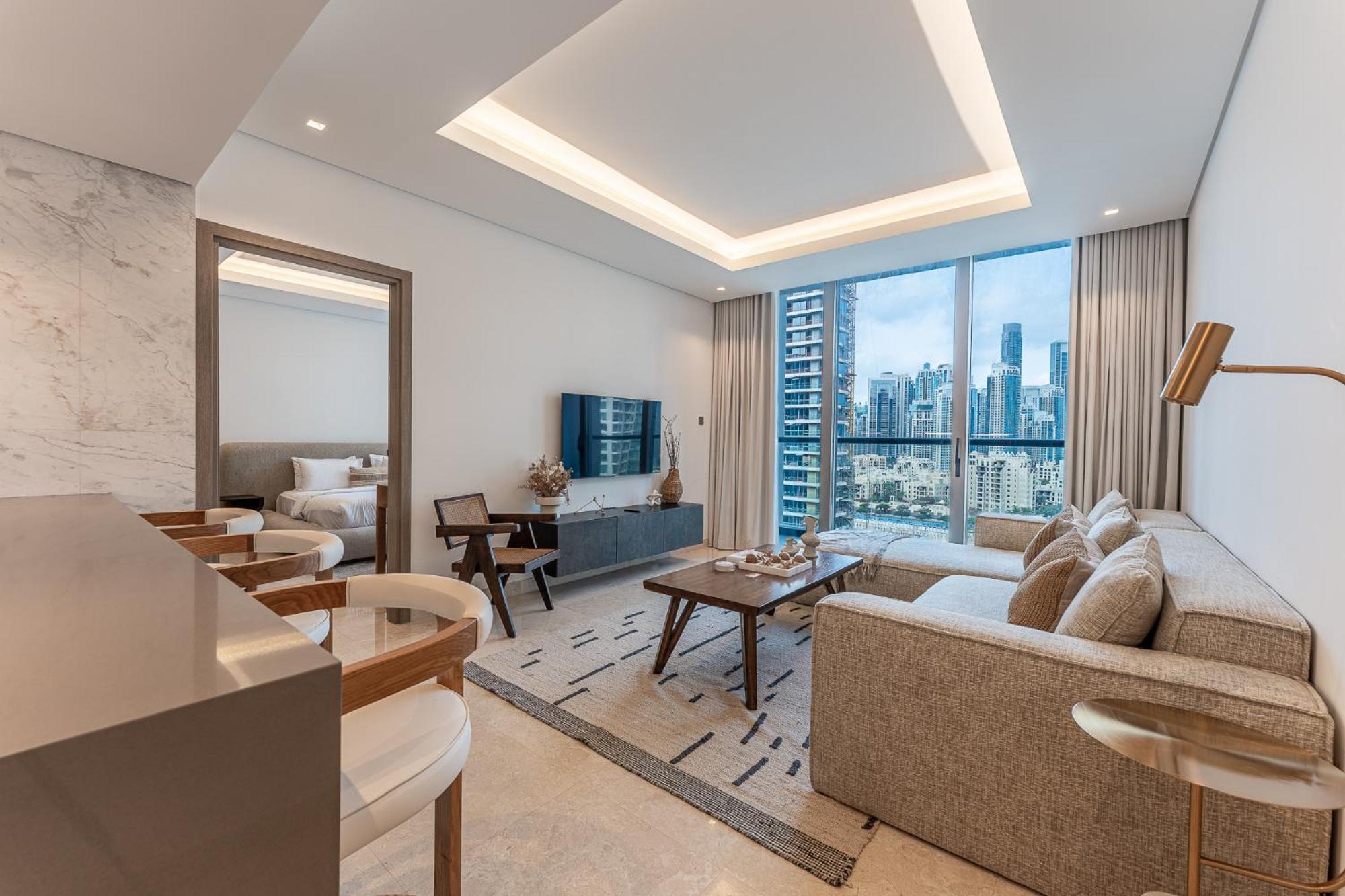 Havn - 1 Bed In Sterling East, Burj Khalifa View Appartement