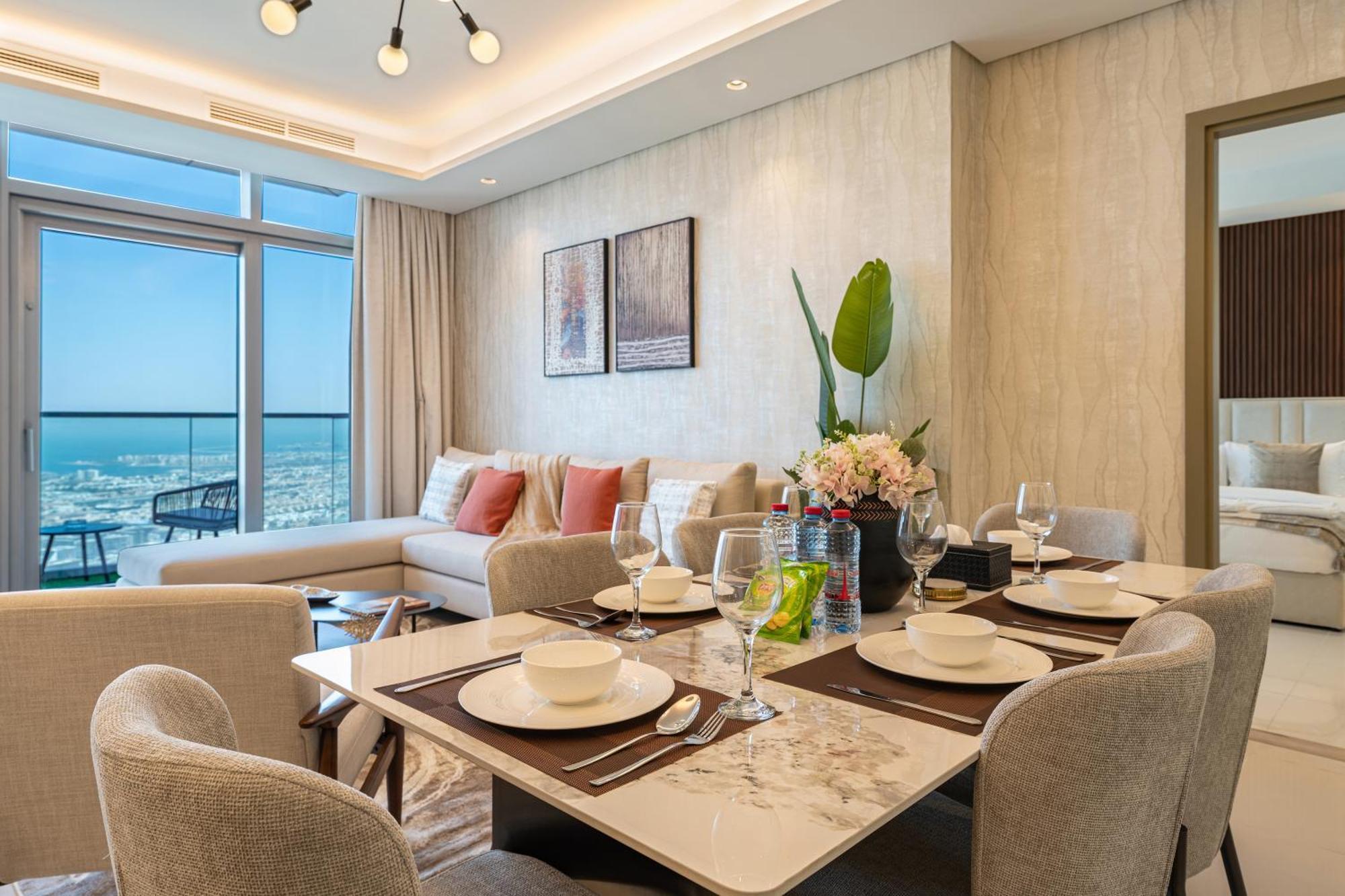 Appartement 3 Bedroom - Pool Access - 7 Mins To Mall - Sun Set View *