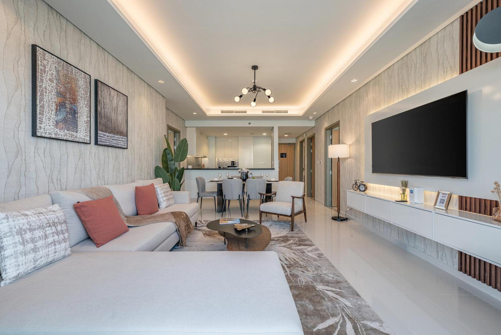 3 Bedroom - Pool Access - 7 Mins To Mall - Sun Set View Appartement *
