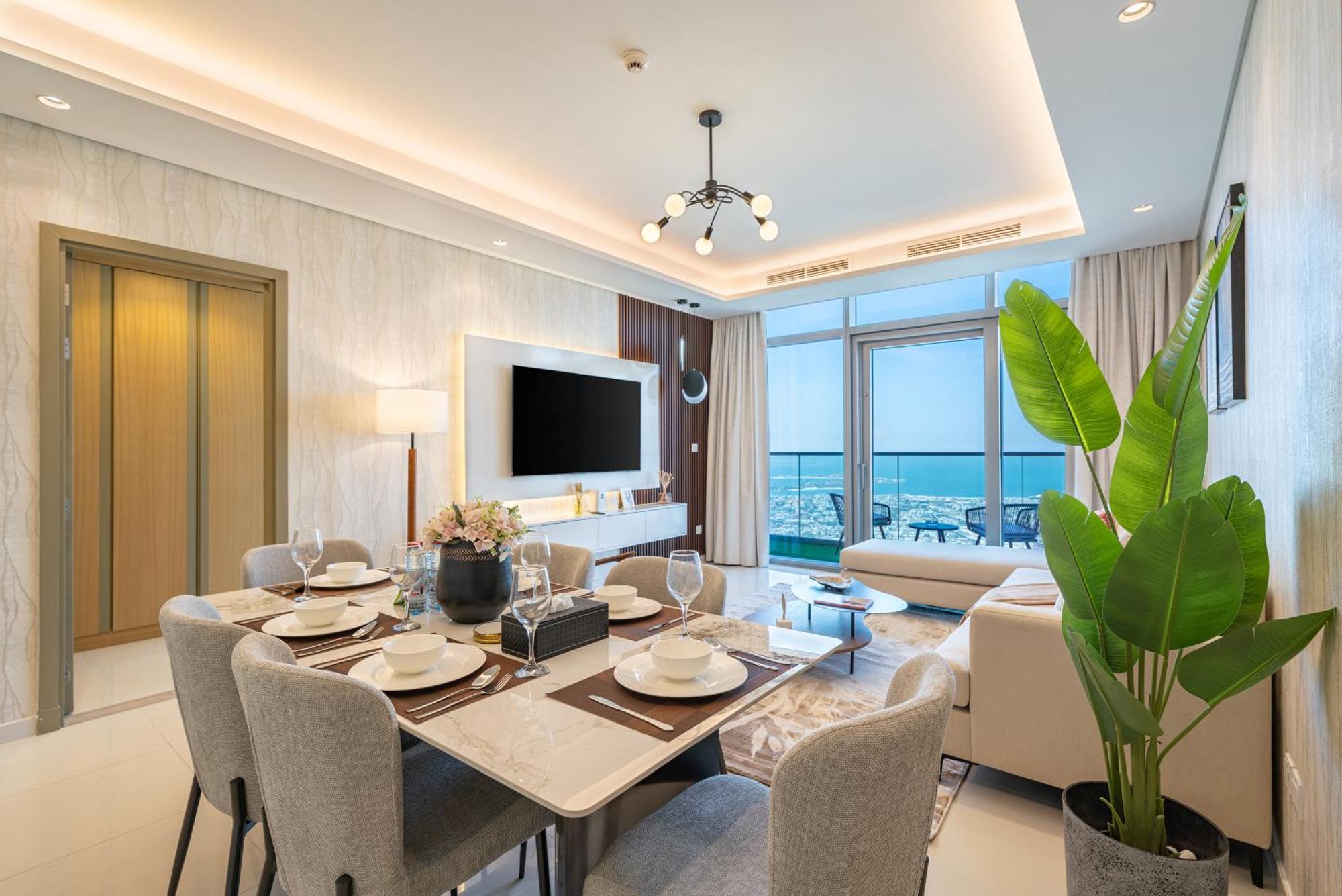 Appartement 3 Bedroom - Pool Access - 7 Mins To Mall - Sun Set View Dubaï