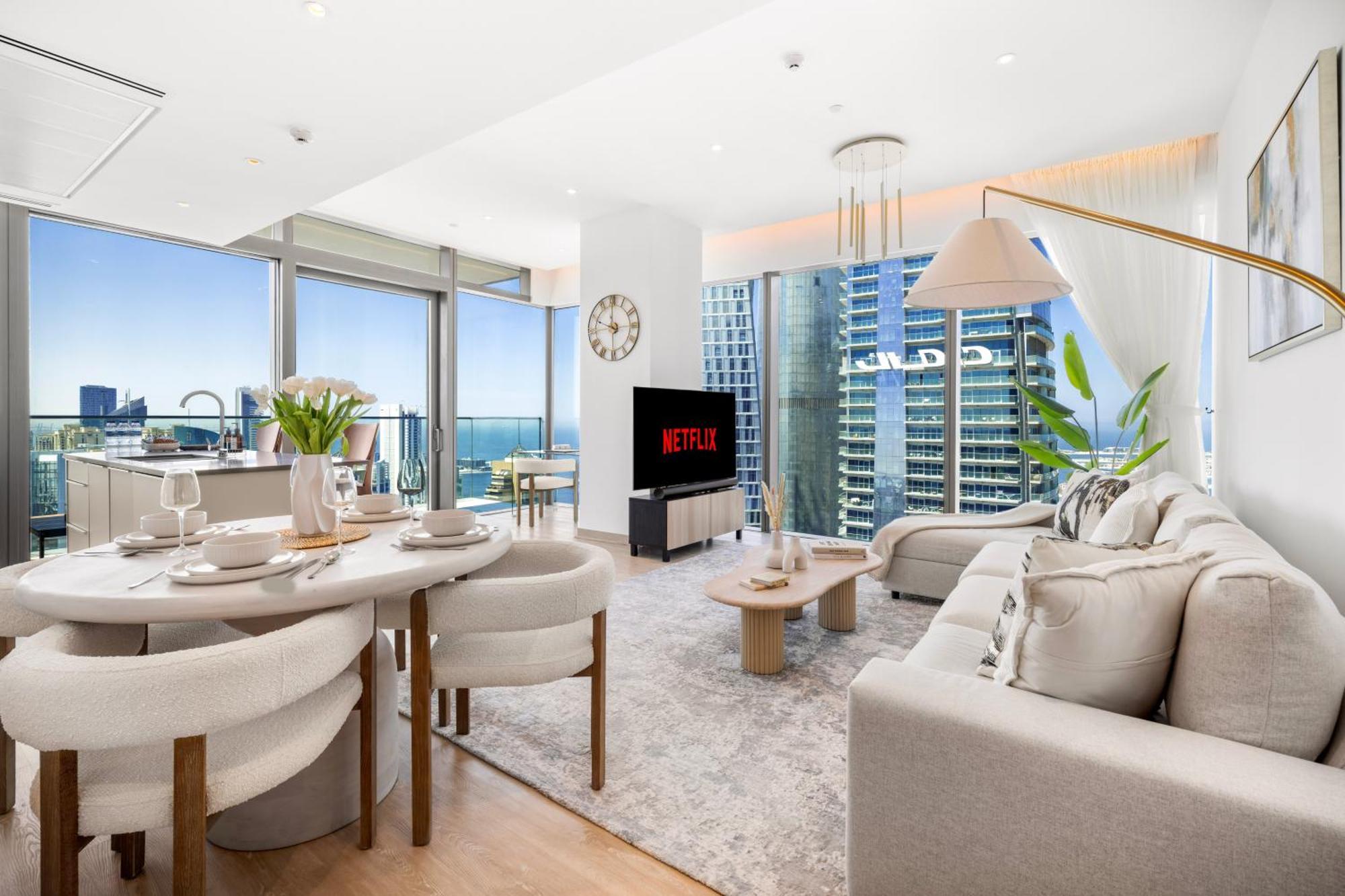 Marina Gate Luxury Full Marina & Sunset Sea Views Apartemen Dubai