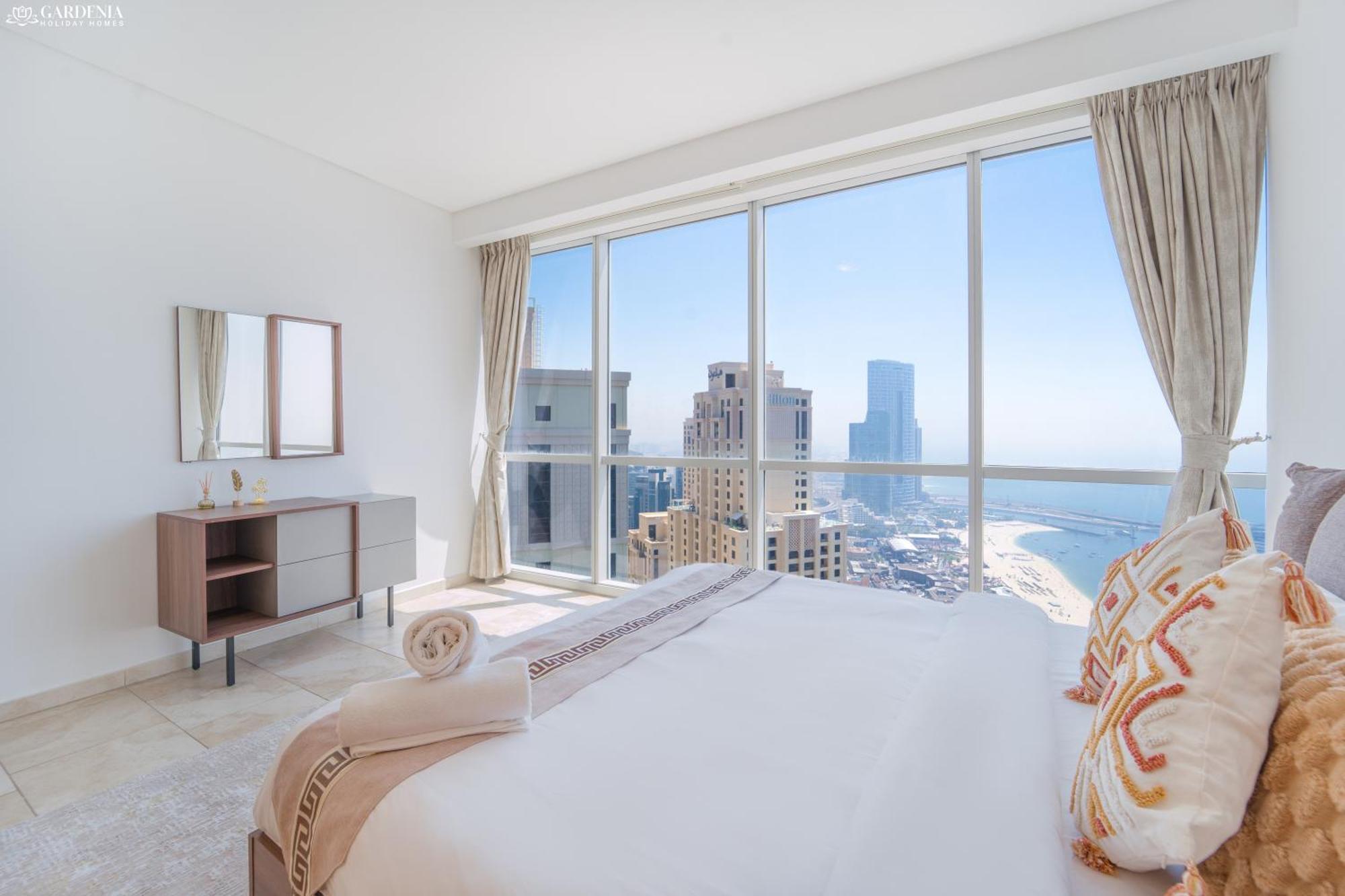 Jbr - Al Fattan Marine 5 Star Residences, Panoramic Sea View By Gardenia Lejlighed *