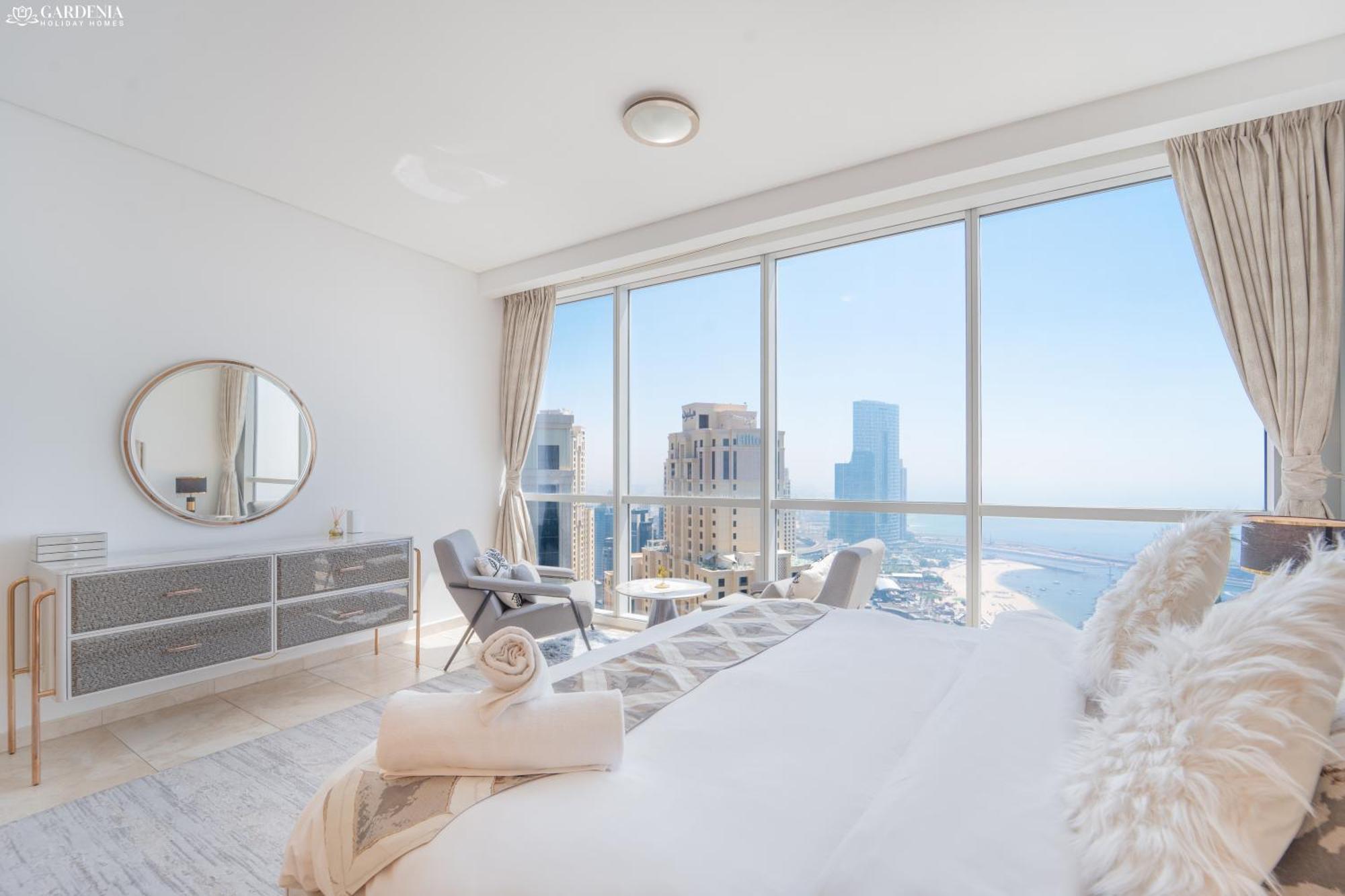 Jbr - Al Fattan Marine 5 Star Residences, Panoramic Sea View By Gardenia *