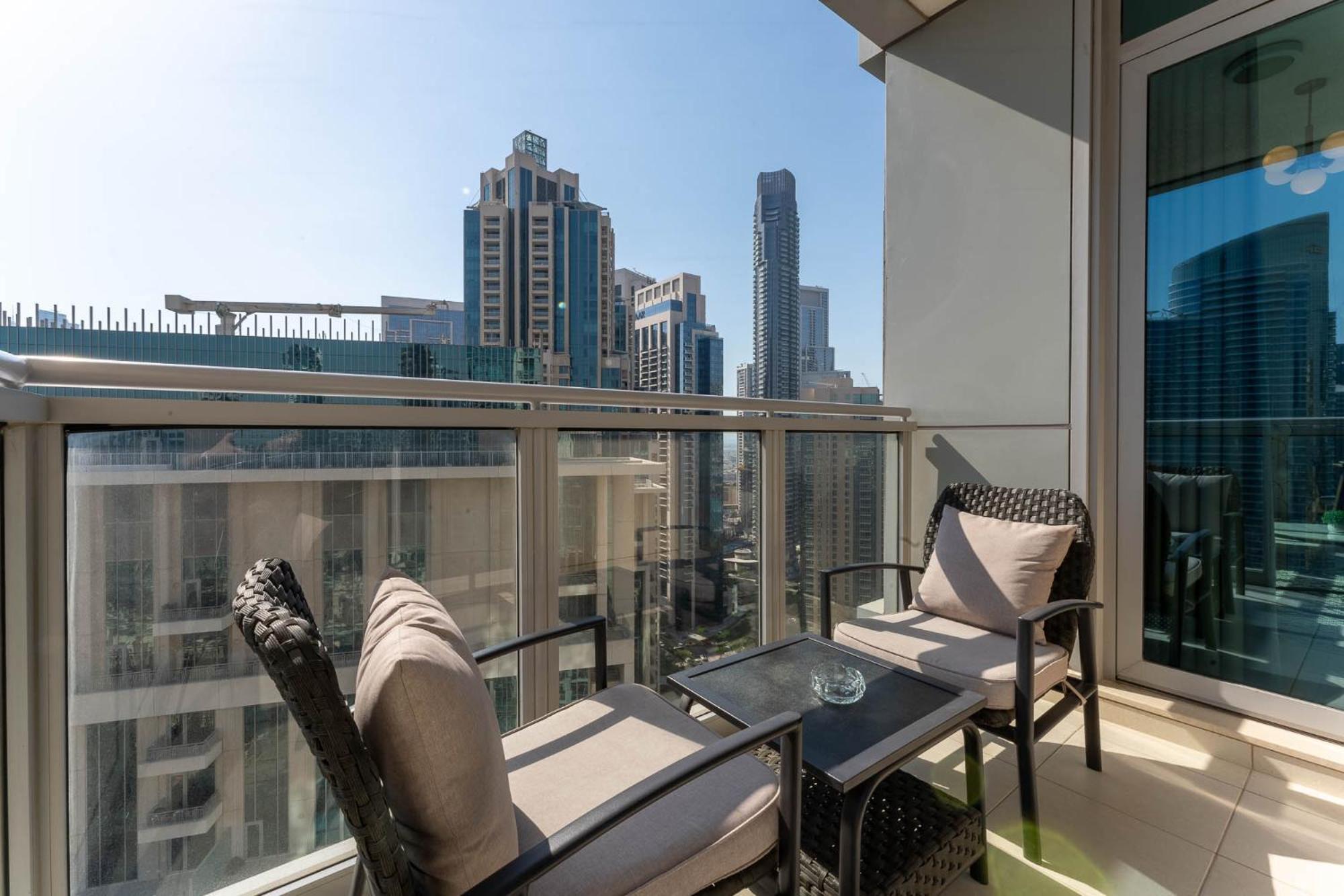 Apartamento Superb 1-bedroom With Full Burj Khalifa View - 5-min Walk To Mall *