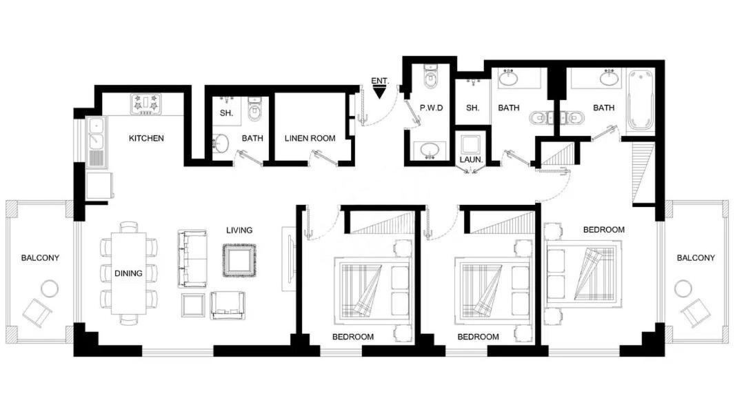 Creek Roomy 3br + Terrace