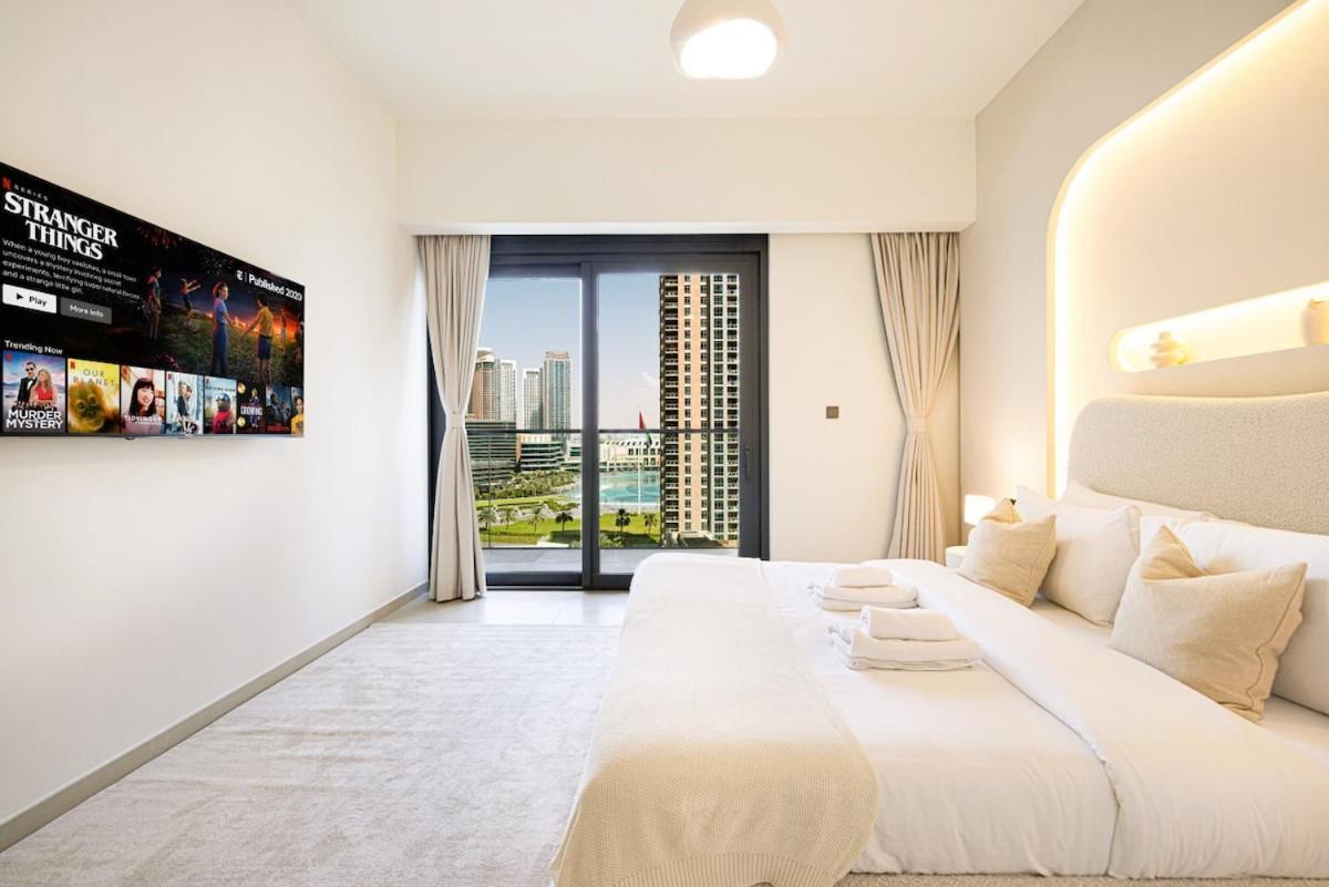 Iconic 2br With Burj Khalifa And Fountain Views - Next To Opera And Near Mall Apartamento