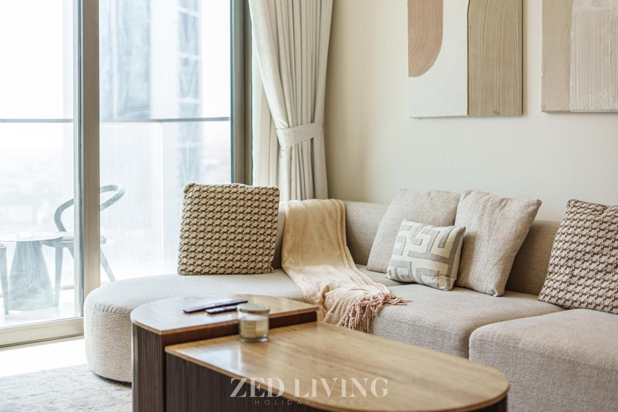Burj Crown - Spectacular 2 Bedroom Next To Burj Khalifa - Zed Living *
