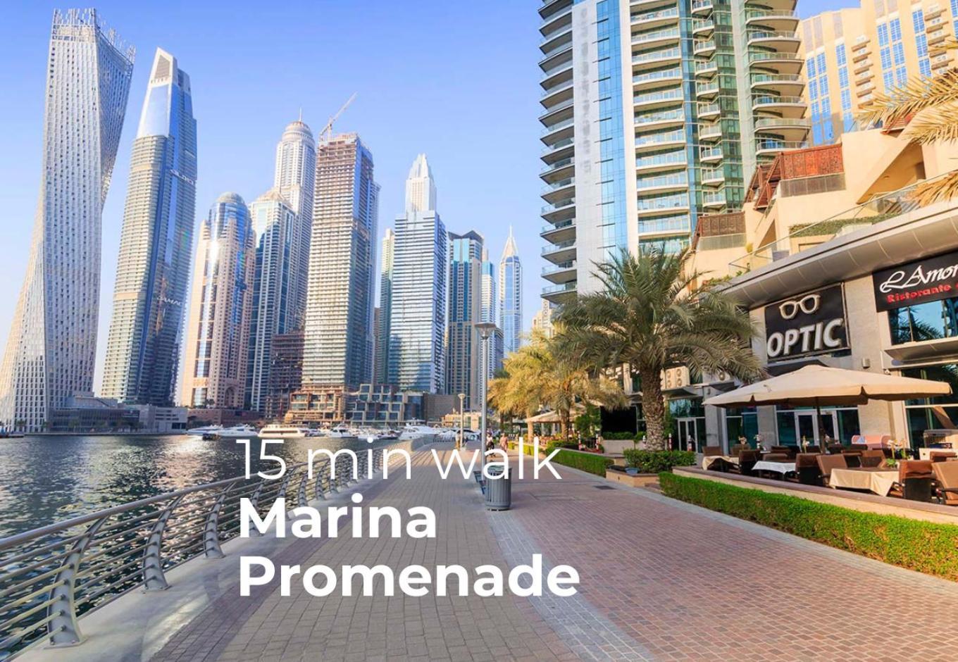 View 1br In Jlt - Walk To Metro & Free Baby Gear Appartement *