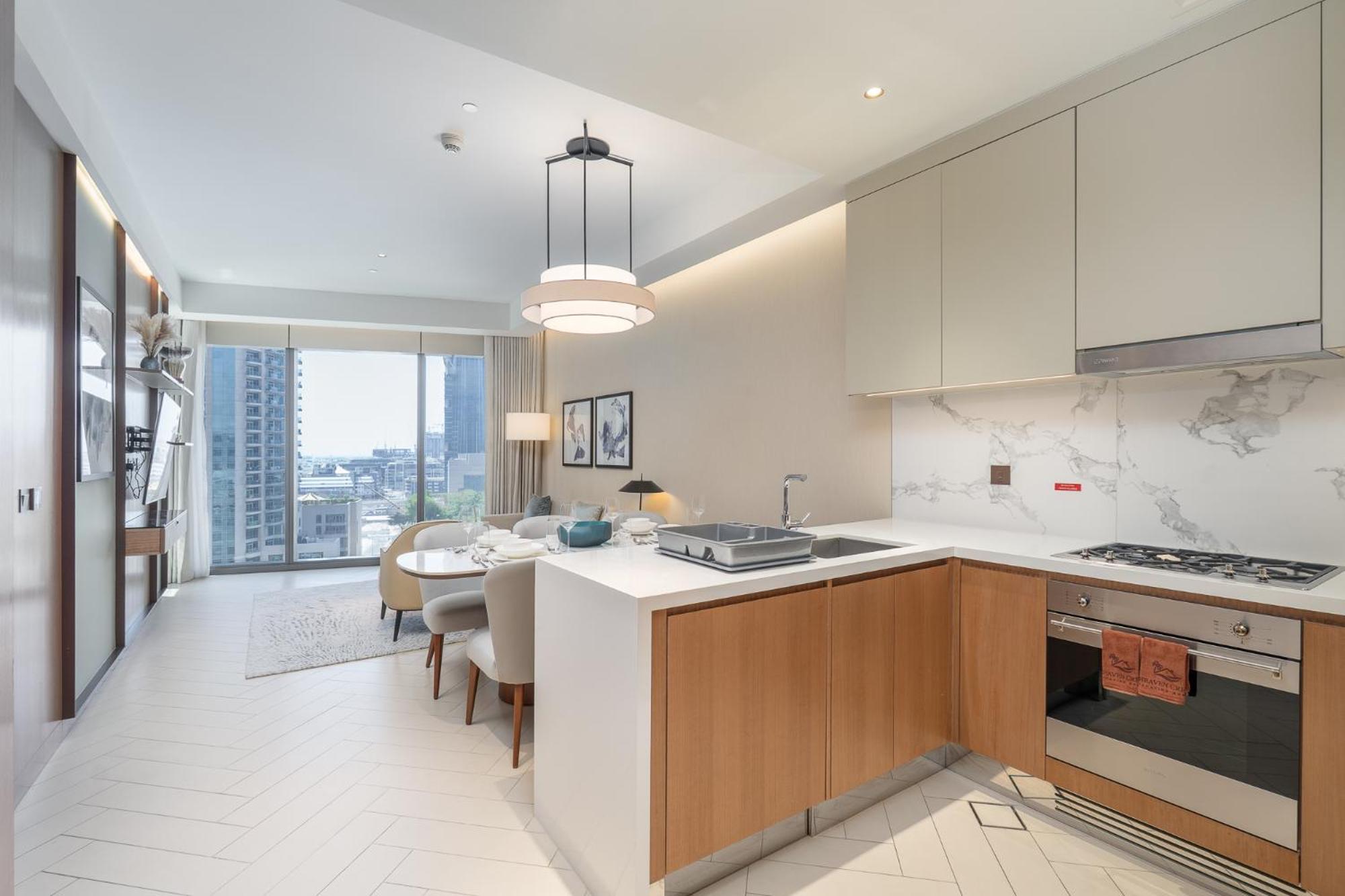 Address Residences Opera - Burj Khalifa Views 2 & 3-bedroom 1 Minute Walk To Burj Khalifa, Mall, Fountain By Heaven Crest Apartament