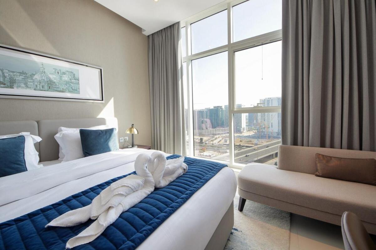 Appartement Exclusive 2br Damac Prive With Balcony & Canal View Dubaï