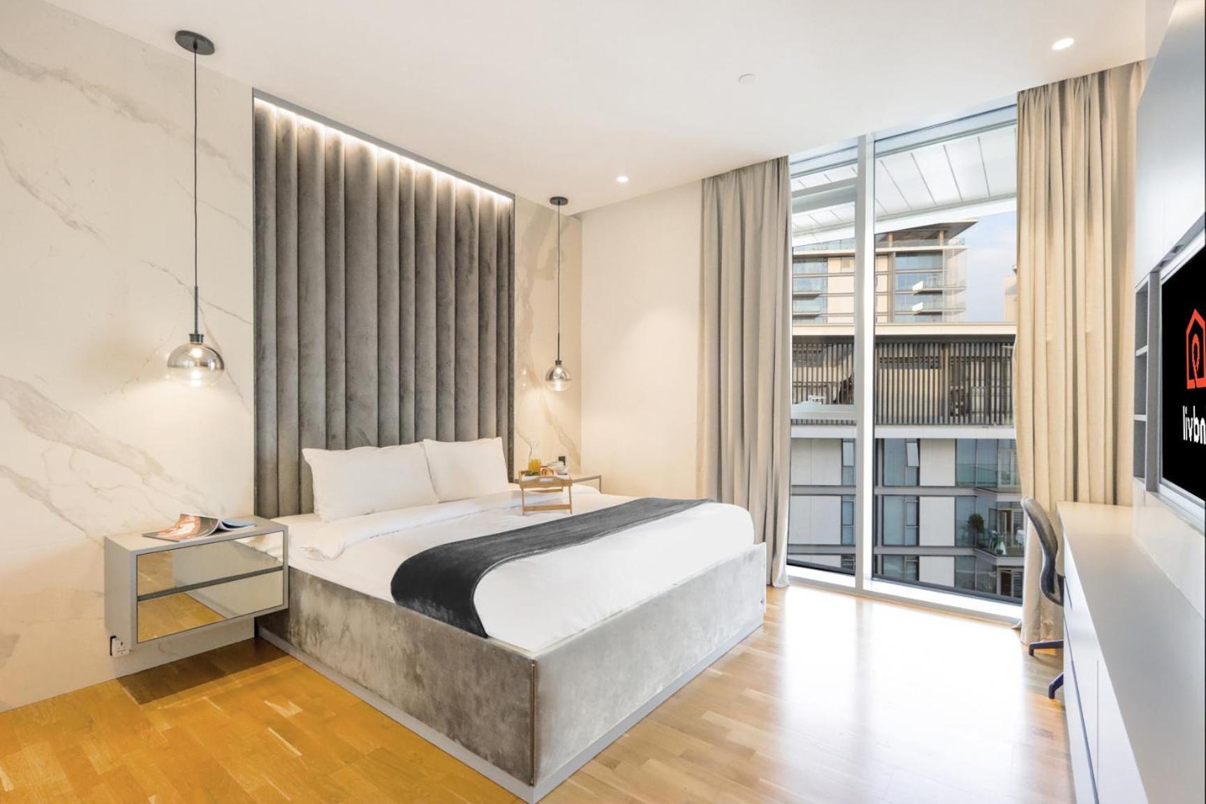 Appartement Livbnb-upgraded 2br Maid's With Sea View Dubaï