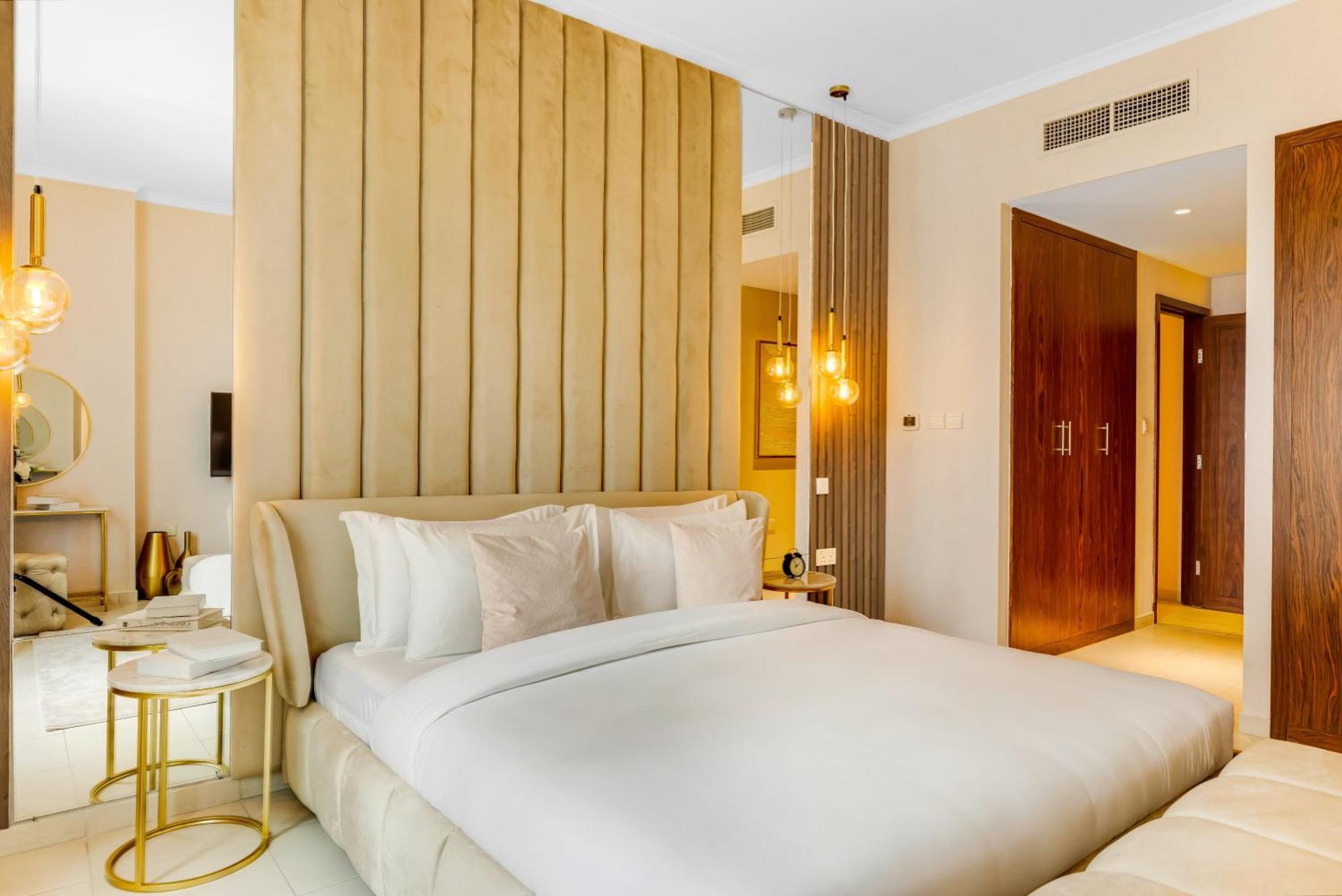 Apartamento Durrani Homes - Modern Living 3br With Burj Khalifa And Fountain View - Third Without Partition Dubái