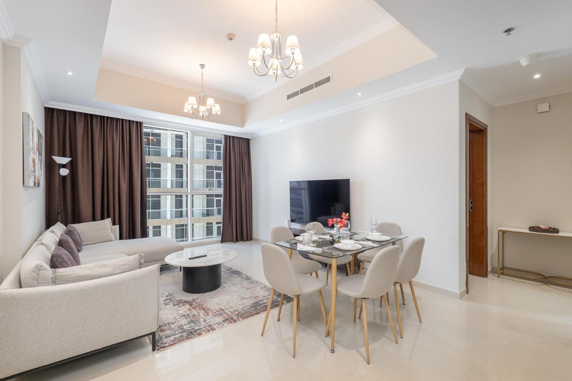 Heaven Crest Downtown - And 1 Bedroom 2 Minute Walk To Mall And Burj Khalifa * Dubai