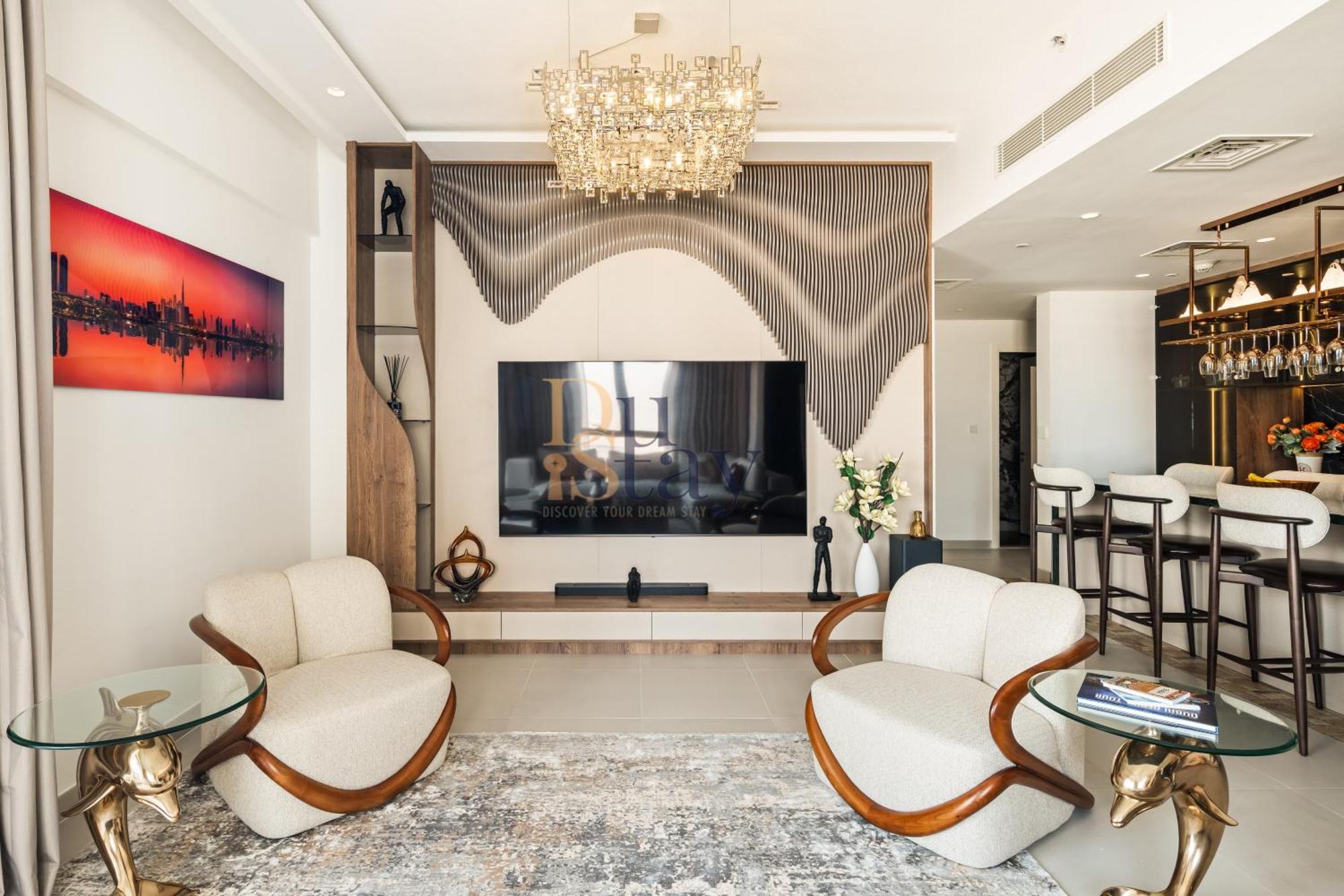 Skyline Vista 3-bedroom Haven With Lagoon Retreat Apartament *