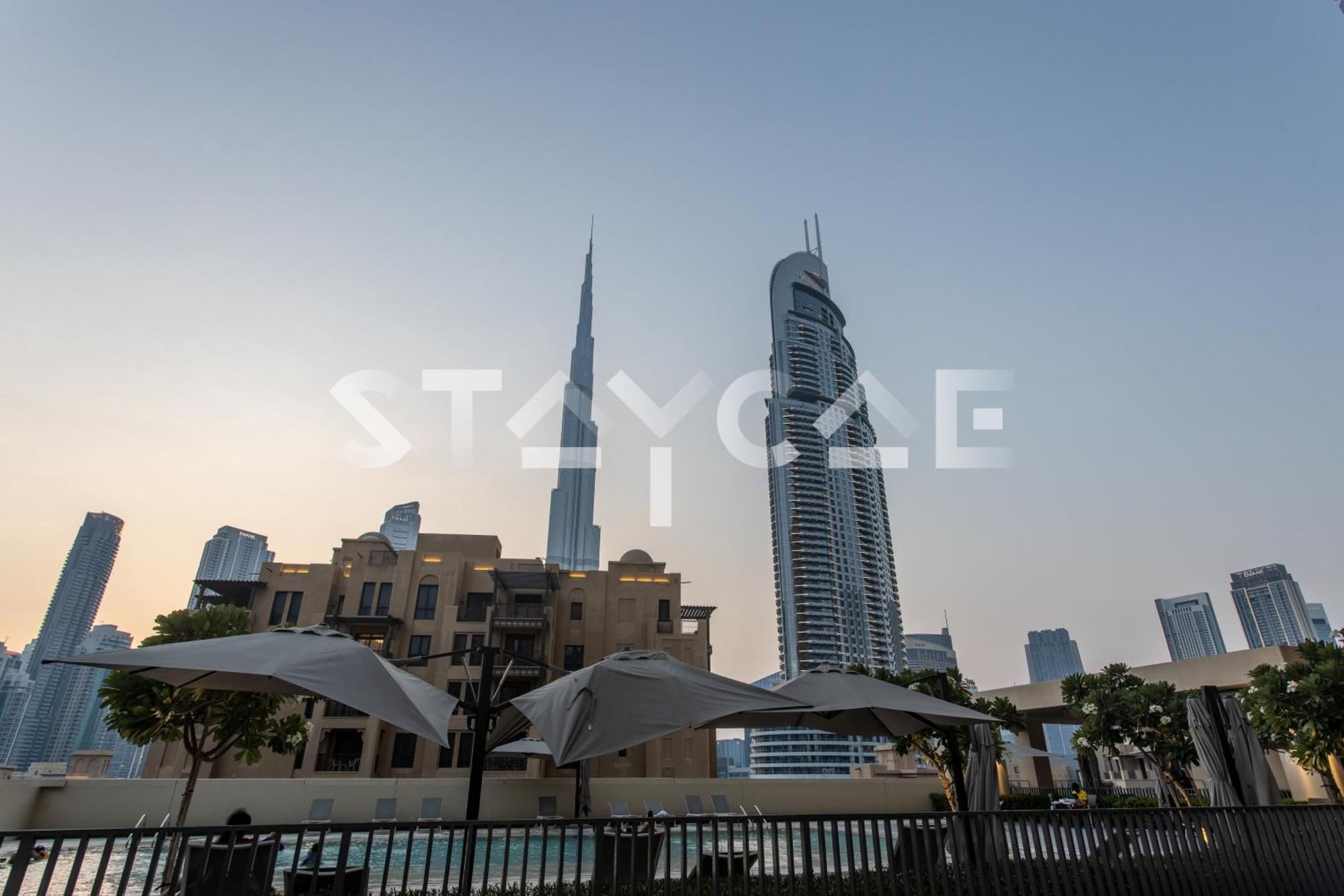 Staycae- Burj Royale 03 Bedroom Apartment