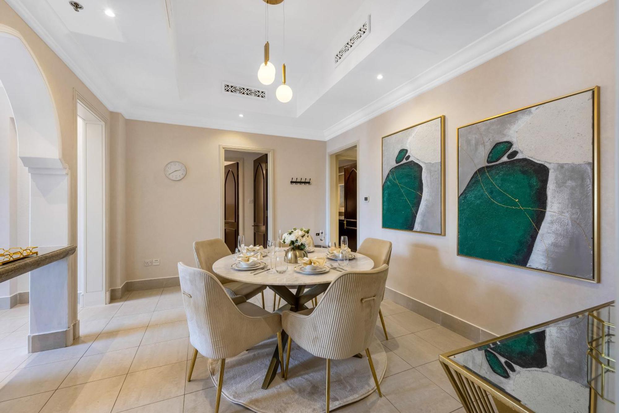 Durrani Homes - Luxe Living At Souk Al Bahar With Burj Khalifa And Partial Fountain View Dubai