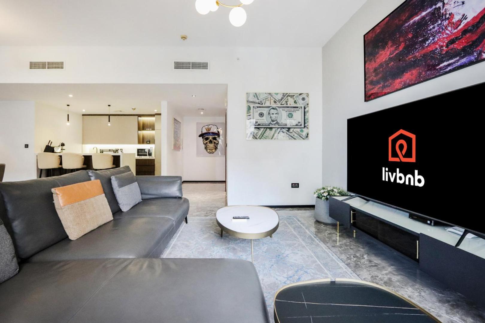 Appartement Livbnb-upgraded 3br Maid's Room, Near Five Lux Dubaï