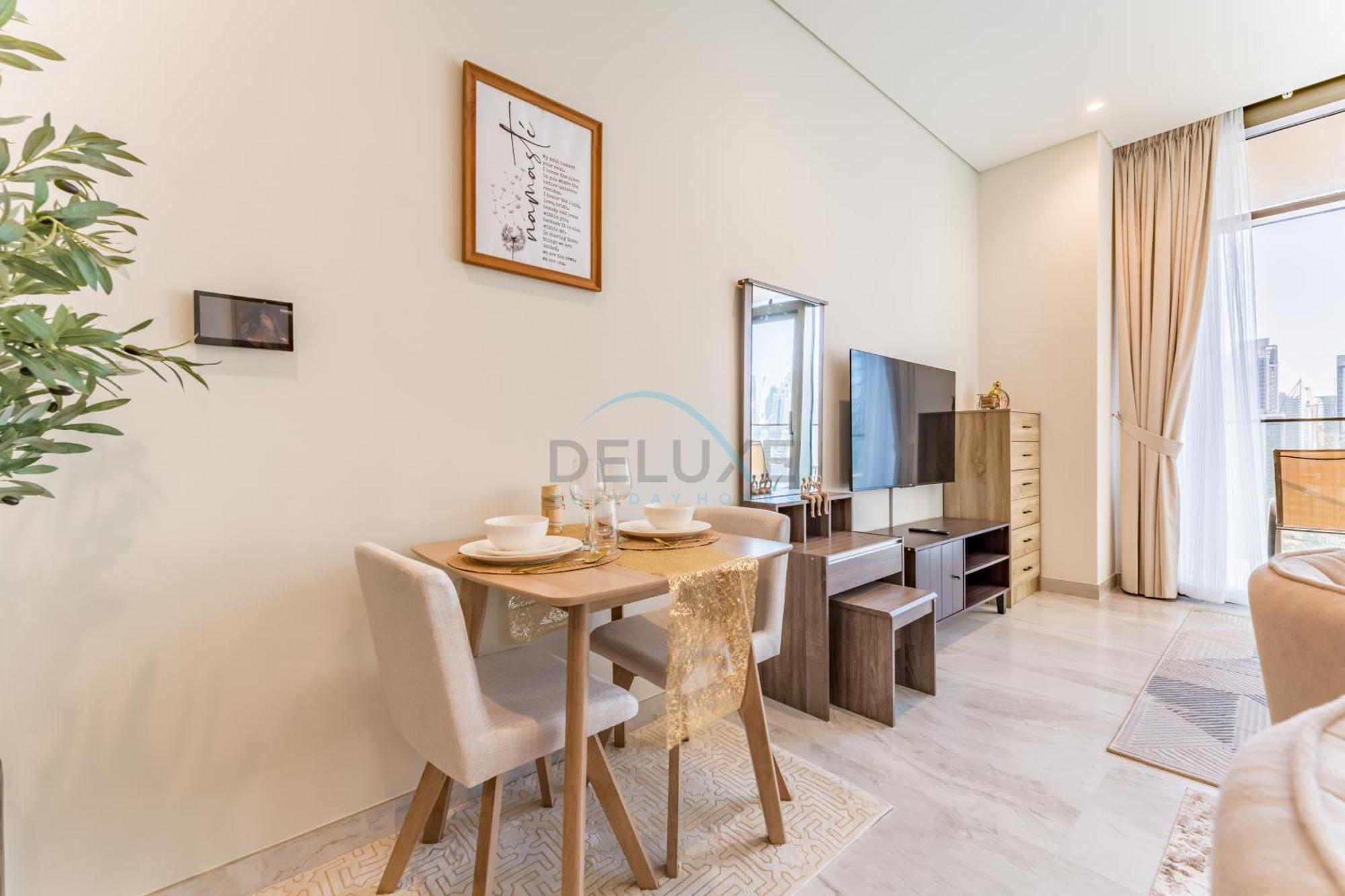 Luxury Steps From Canal And Minutes To Burj Khalifa, Peninsula Five Appartement Dubaï