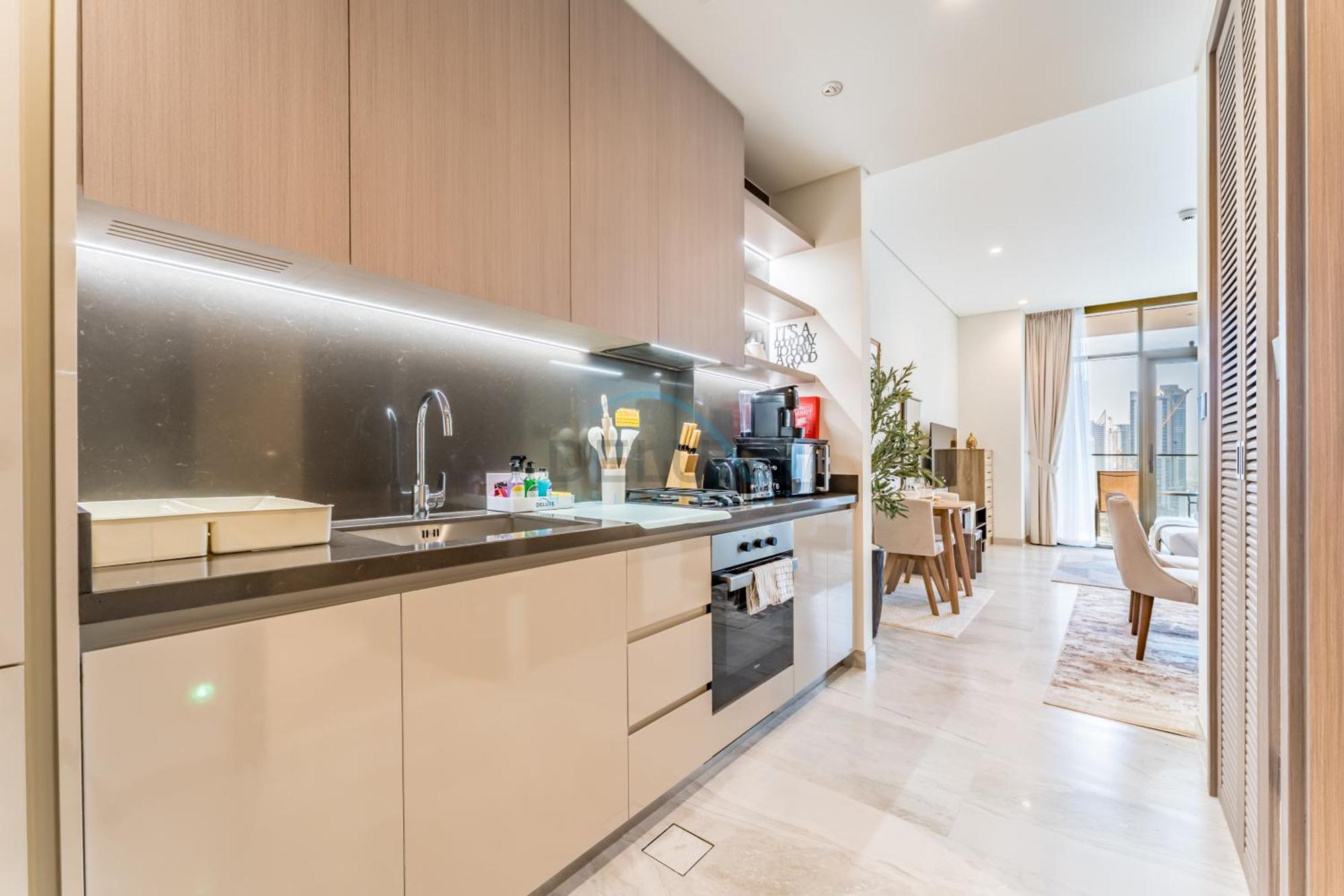 Appartement Luxury Steps From Canal And Minutes To Burj Khalifa, Peninsula Five