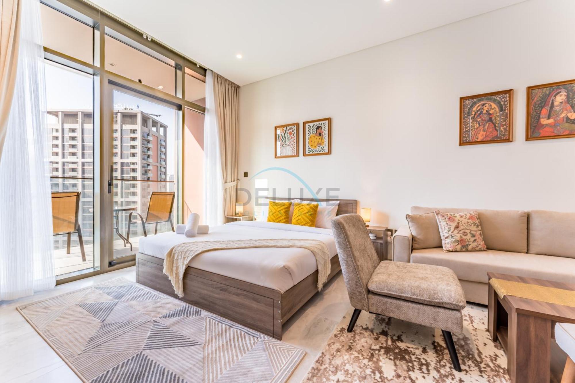 Appartement Luxury Steps From Canal And Minutes To Burj Khalifa, Peninsula Five Dubaï