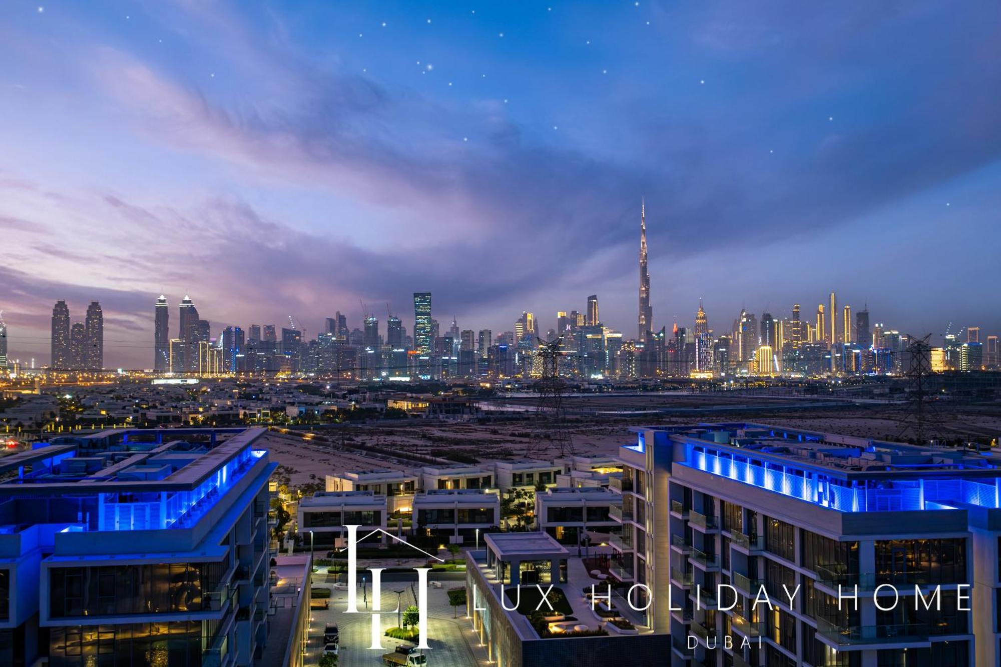Lux The Burj Khalifa Lagoon View 3 Apartment