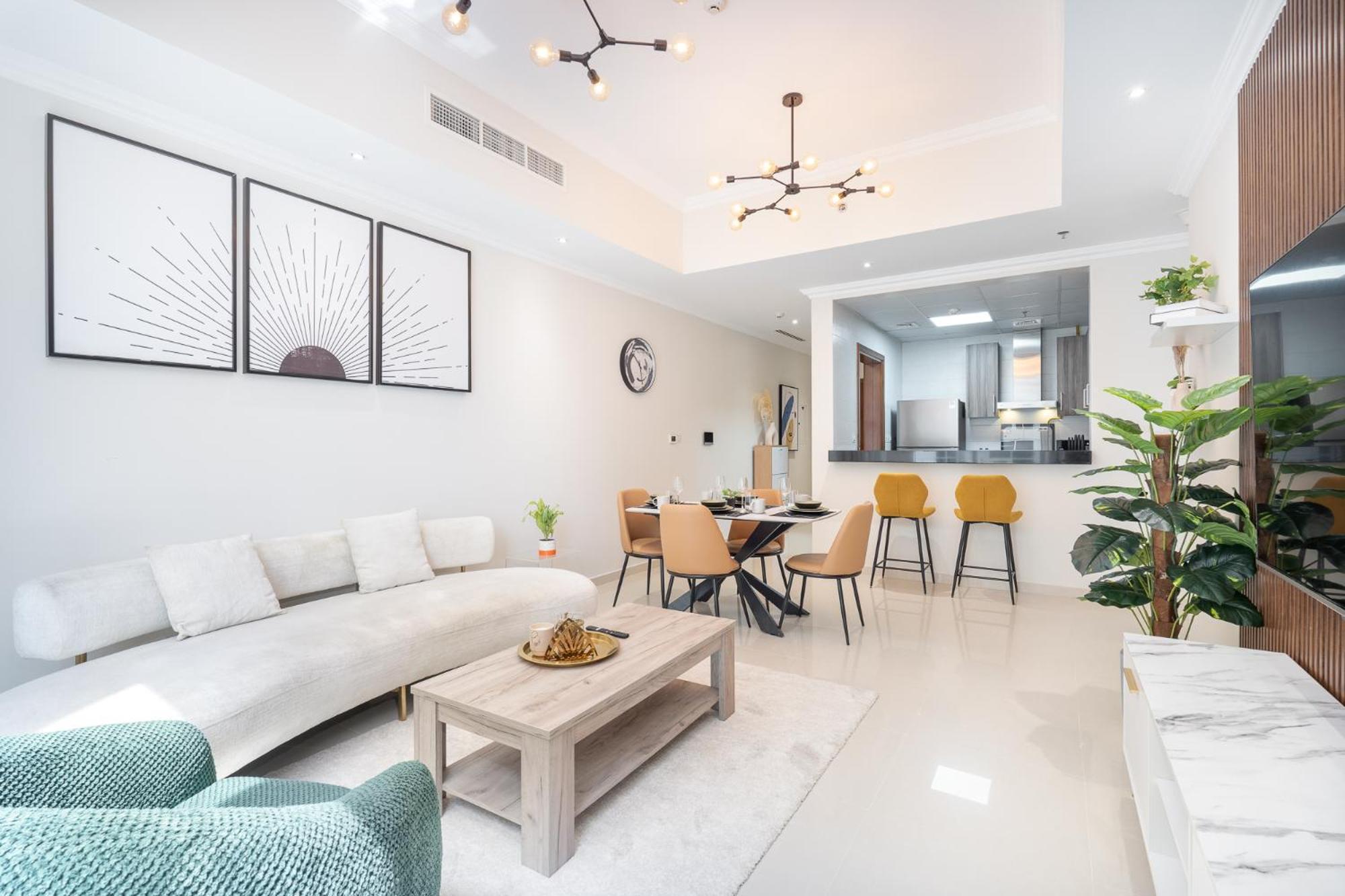 Heaven Crest Downtown - And 1 Bedroom 2 Minute Walk To Mall And Burj Khalifa Apartment Dubai