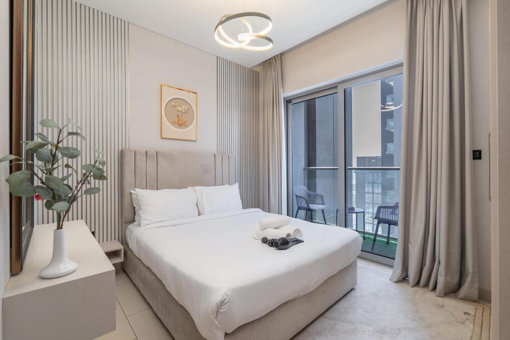 Apartment Chic 1br In Sobha Creek Vistas Sleeps 2 Dubai