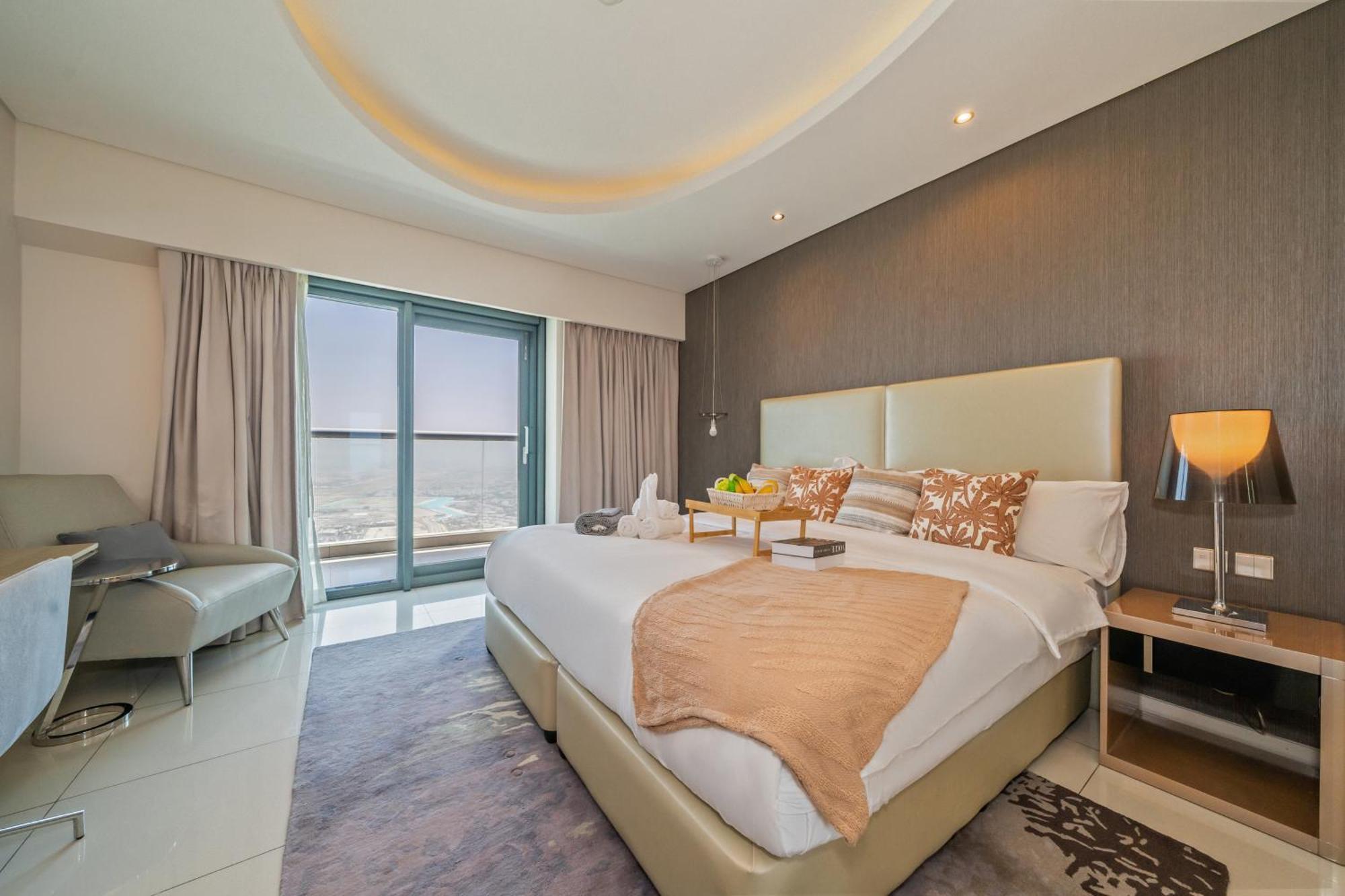 Luxurious 1br W & Pool, Sauna & Gym Near Burjkhalifa Lejlighed Dubai