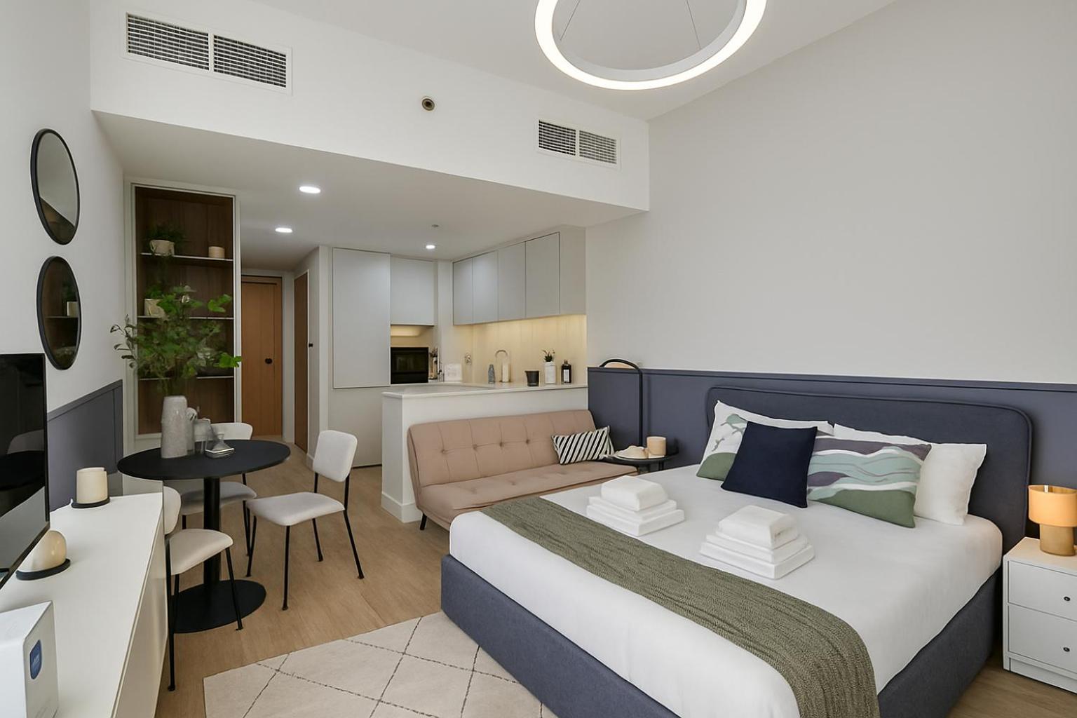 Apartamento Cozy - Marina - 5 Min To And Metro Dubái