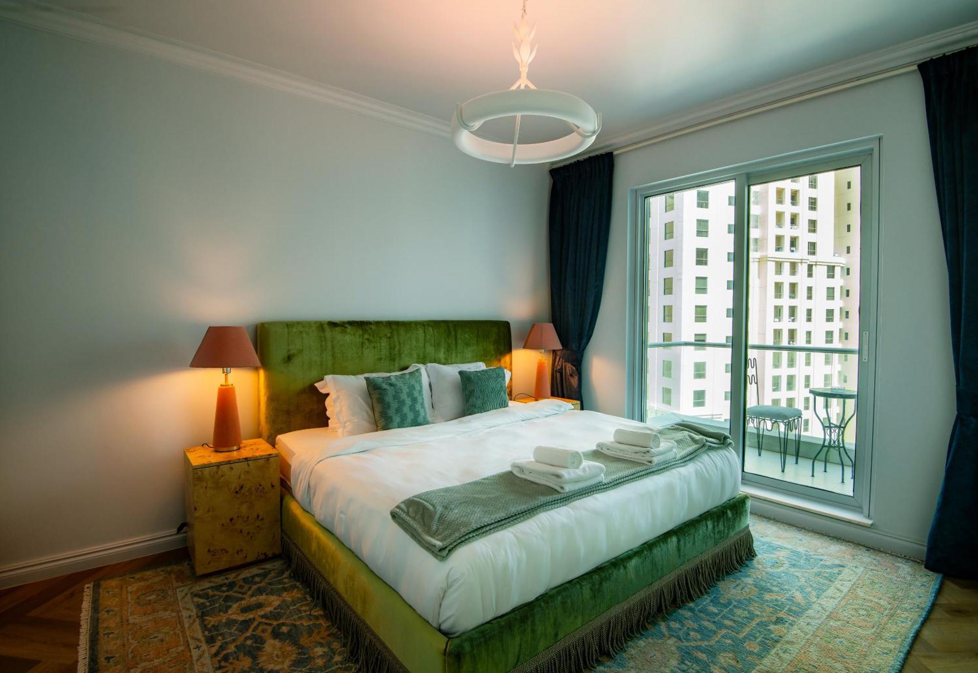 Unique Jbr Gem - Full Sea View - Designer's Choice - 5 Min Walk From Jbr Apartament