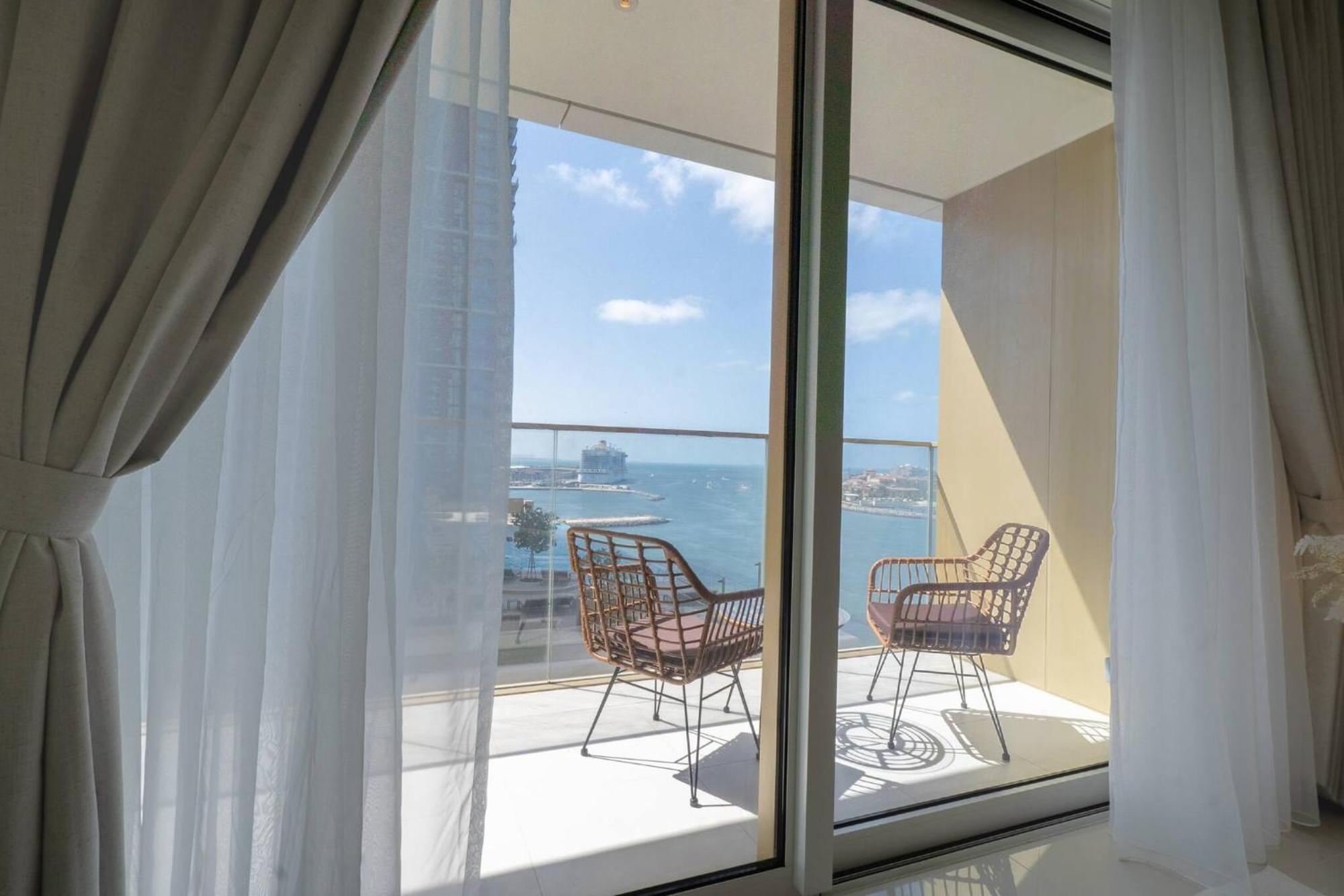 2b Designed By Eliesaab With Private Sea View Dubái