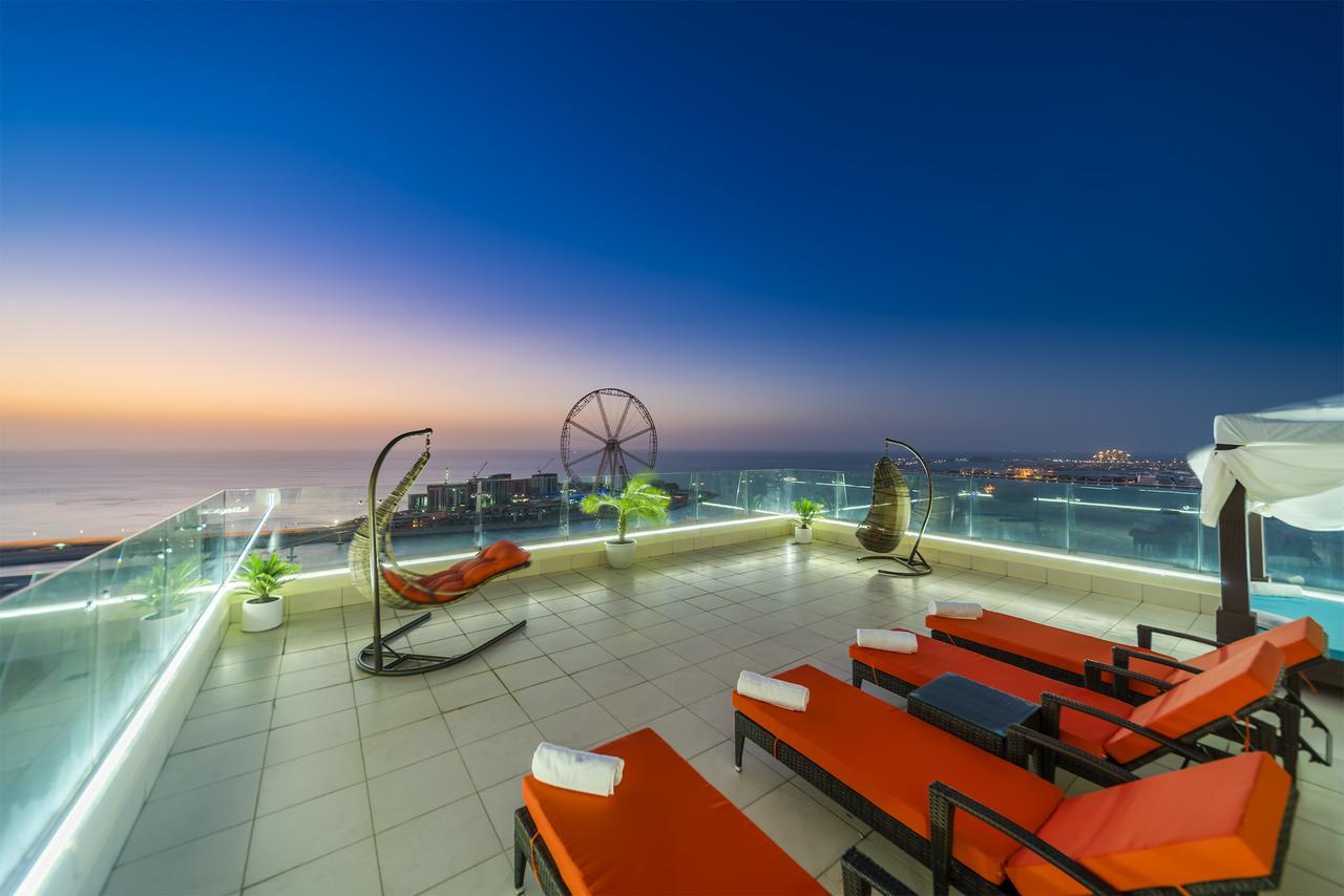 Jbr Amaz Penthouse Front Sea 5 1 Bdr Private Climatized Pool Dubái