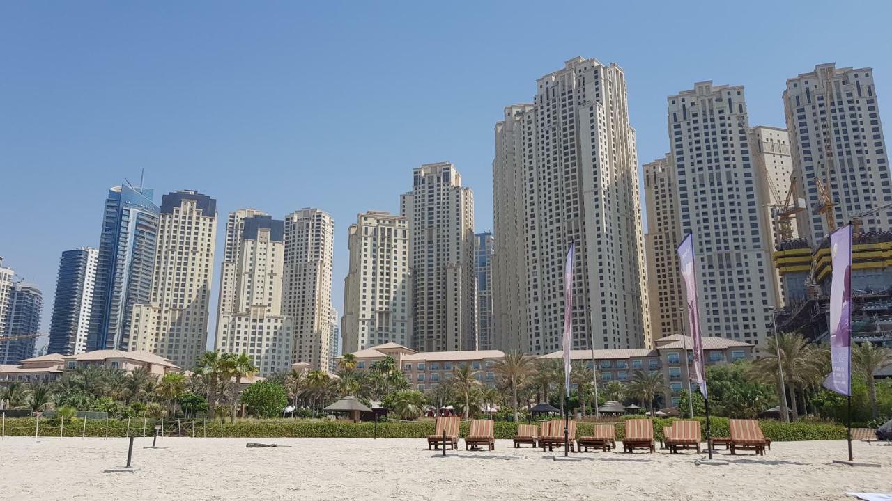Luxury Sea View Beachfront 3 Bedroom Apt, Jbr Lägenhet