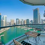 Full Marina And Ain Dubai Wheel View 1Br At The Point Dubai Marina By Deluxe Holiday Homes