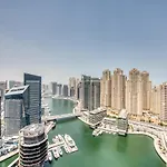 Marina Gem With Overlooking Canal Views 1Br Next To Mall, The Address Residences, Dubai Marina By Deluxe Holiday Homes