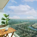 Boho Styled Golf Retreat Studio Damac Hills