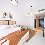 Boho Styled Golf Retreat Studio Damac Hills
